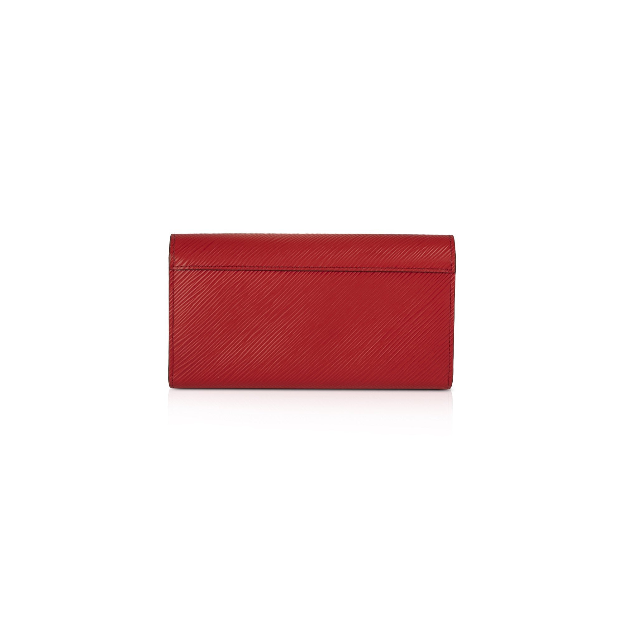 Louis Vuitton Red Epi Twist Wallet