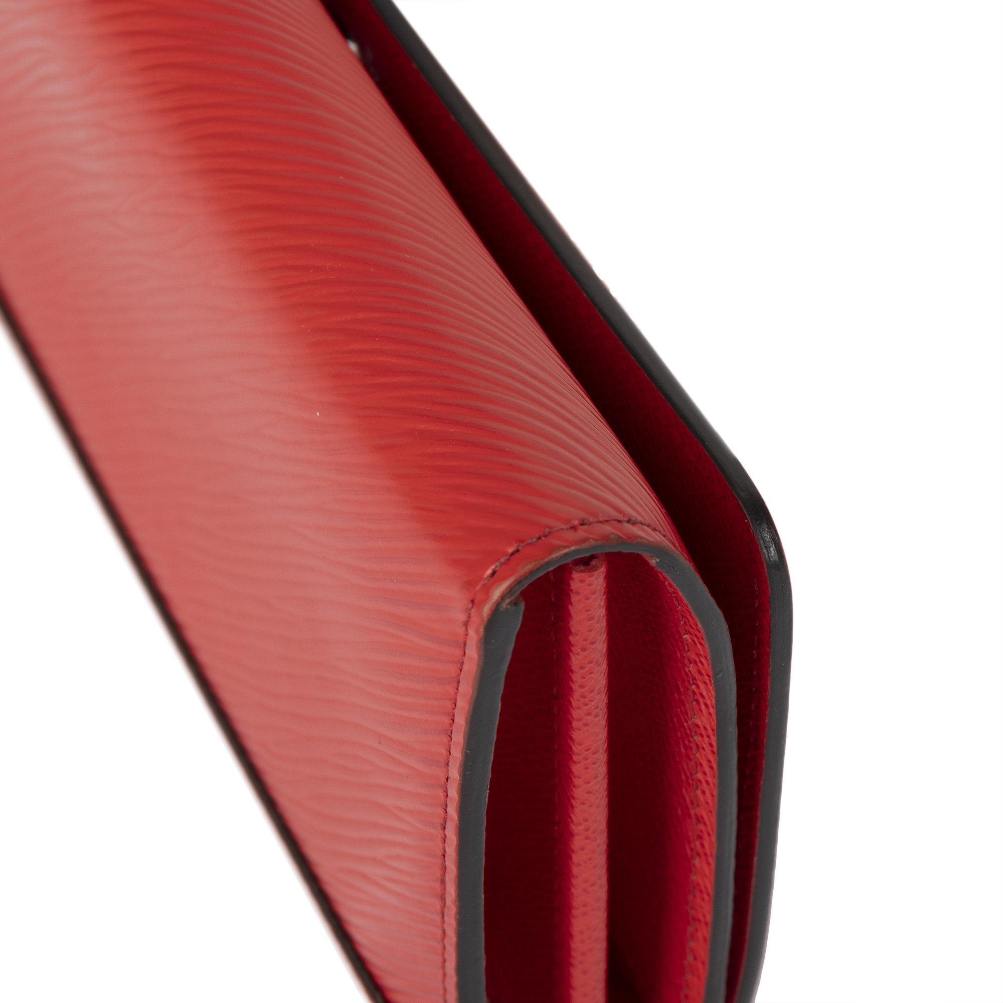 Louis Vuitton Red Epi Twist Wallet