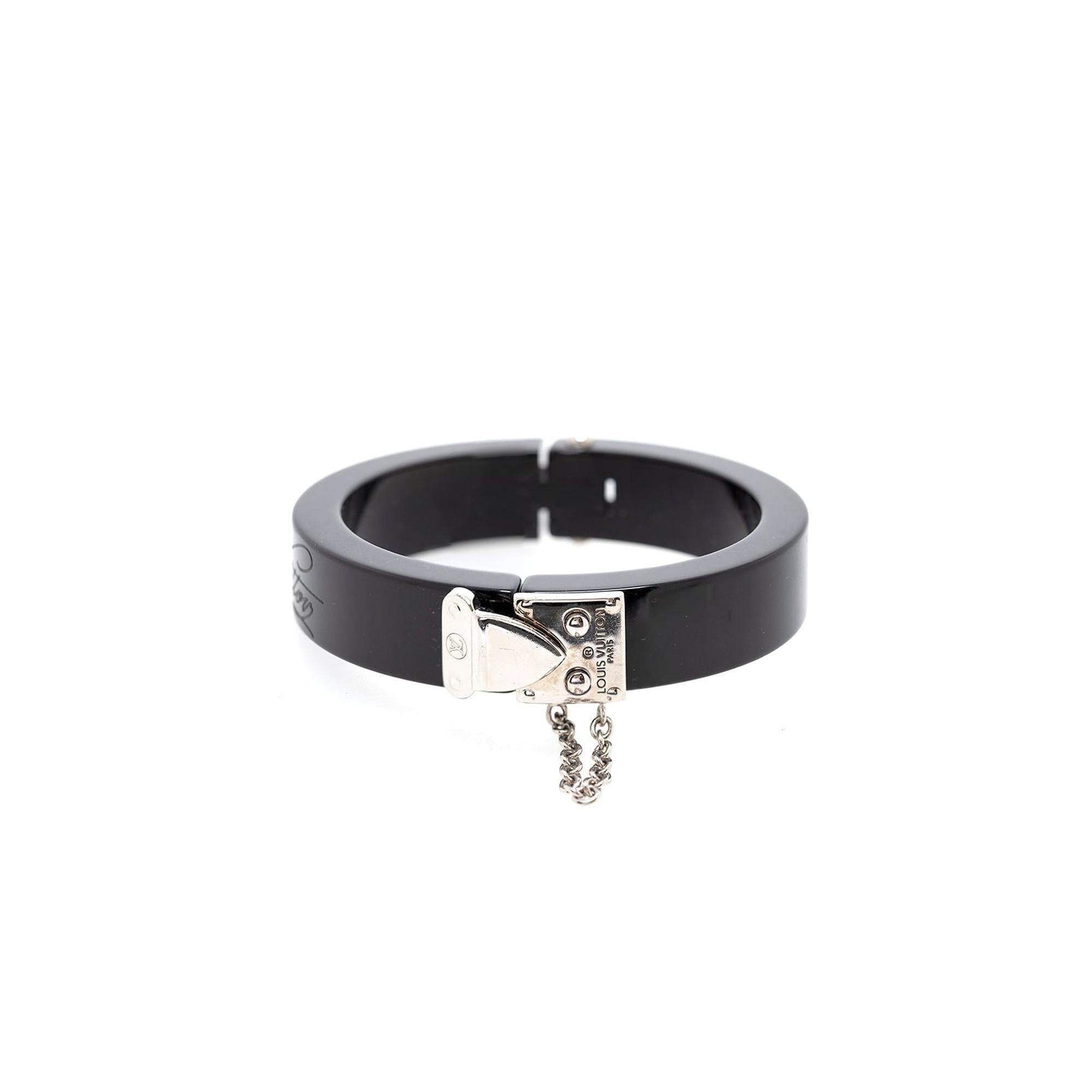 Louis Vuitton Resin Lock Me Bracelet