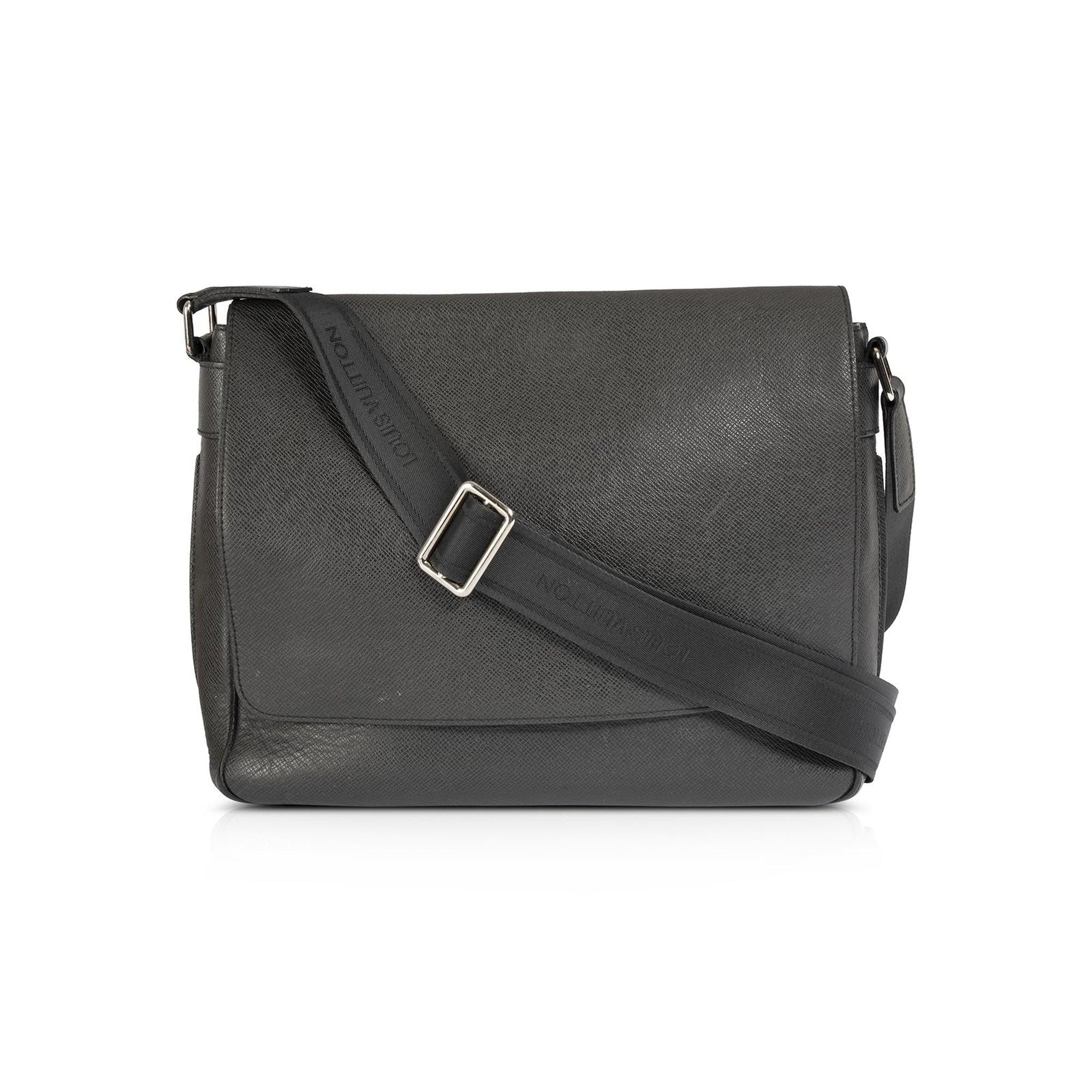 Louis Vuitton Taiga Leather Roman MM Messenger Bag