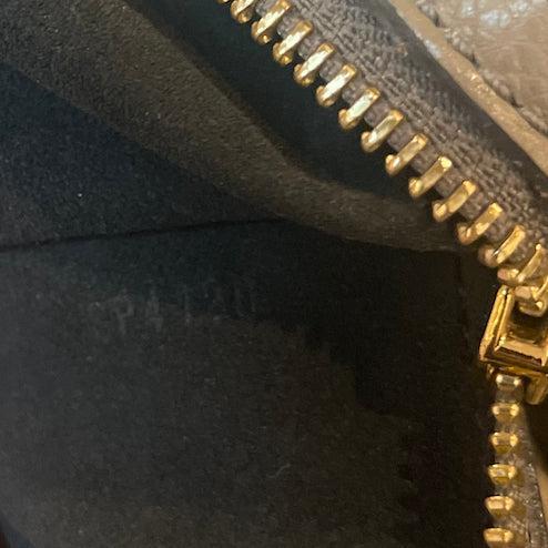 Louis Vuitton Taupe Mahina L Hobo