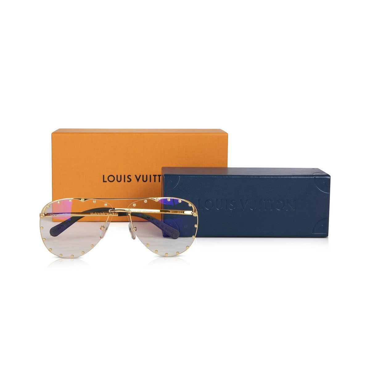 Louis Vuitton The Party Z0997E Sunglasses w/ Box Case – Oliver