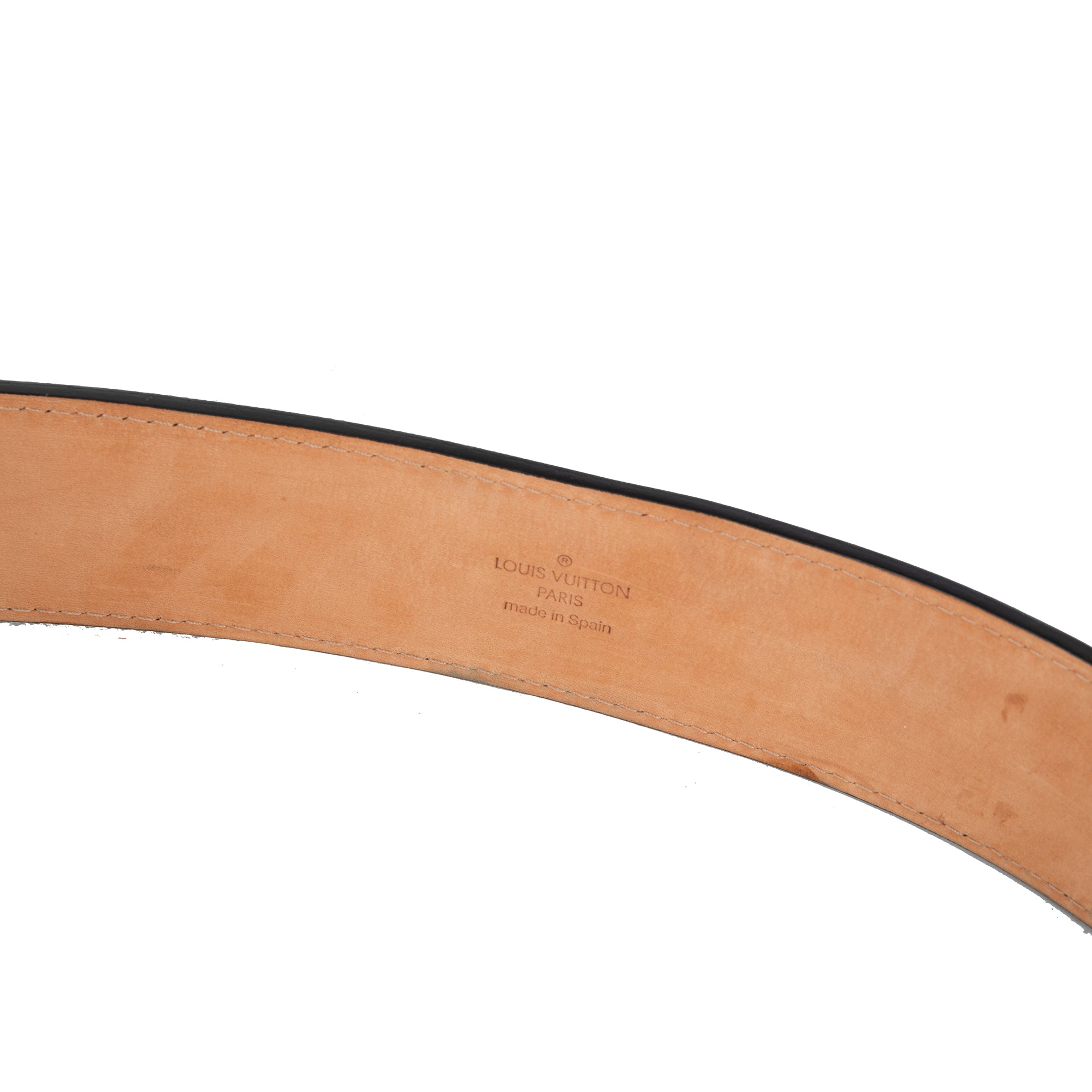 Louis Vuitton Travelling Requisites 45mm Leather Belt w/ Box