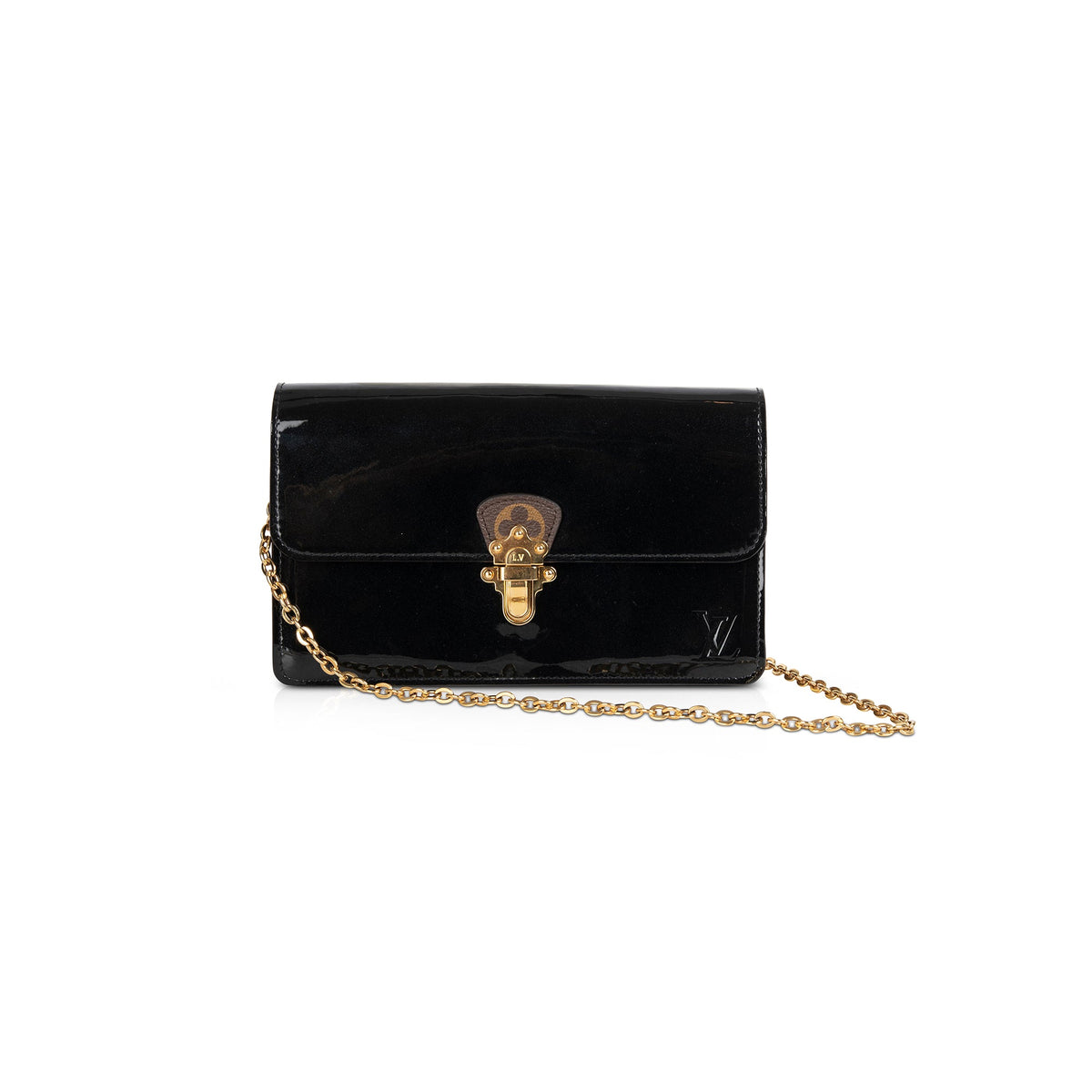 Louis Vuitton Vernis Cherrywood Chain Wallet – OLIVER'S