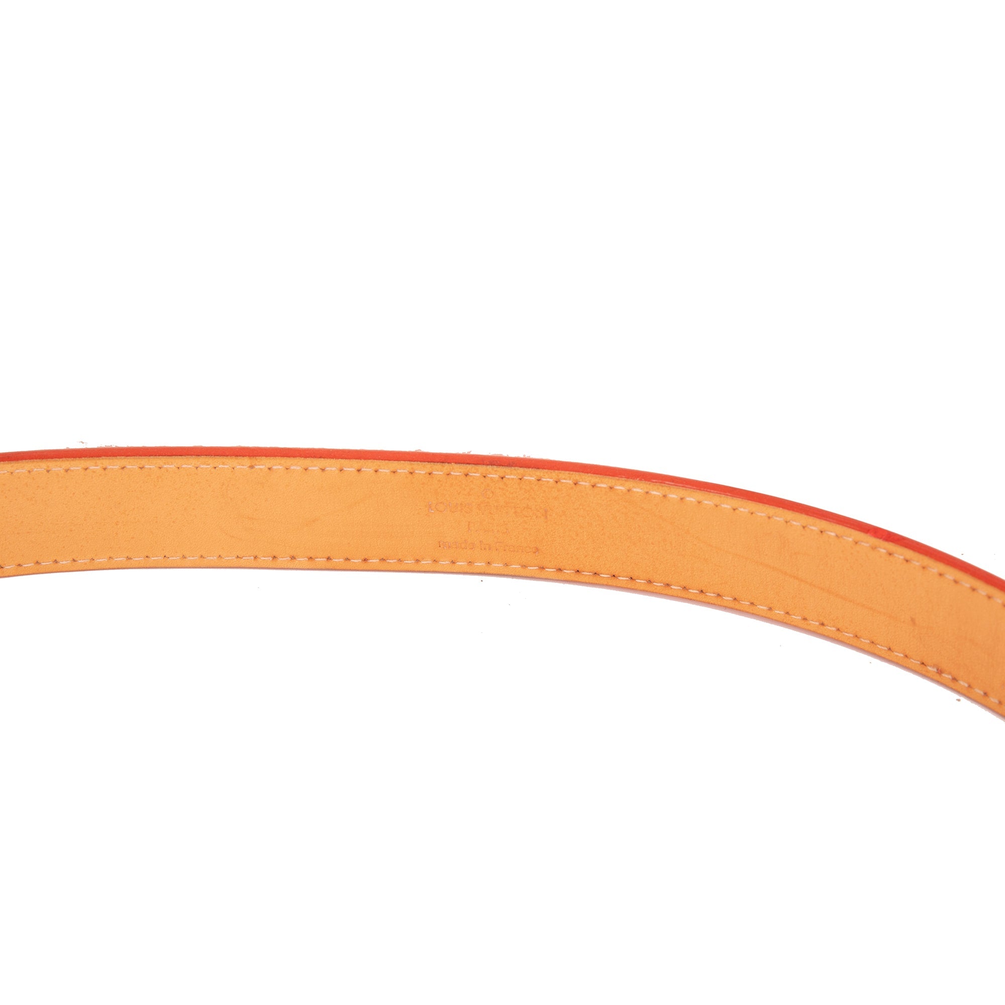 Louis Vuitton Vernis Leather Belt