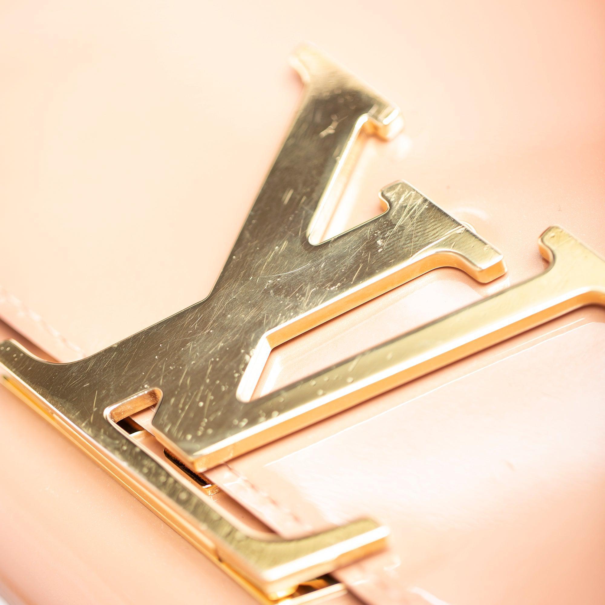 Louis Vuitton Vernis Leather Large Louise Clutch