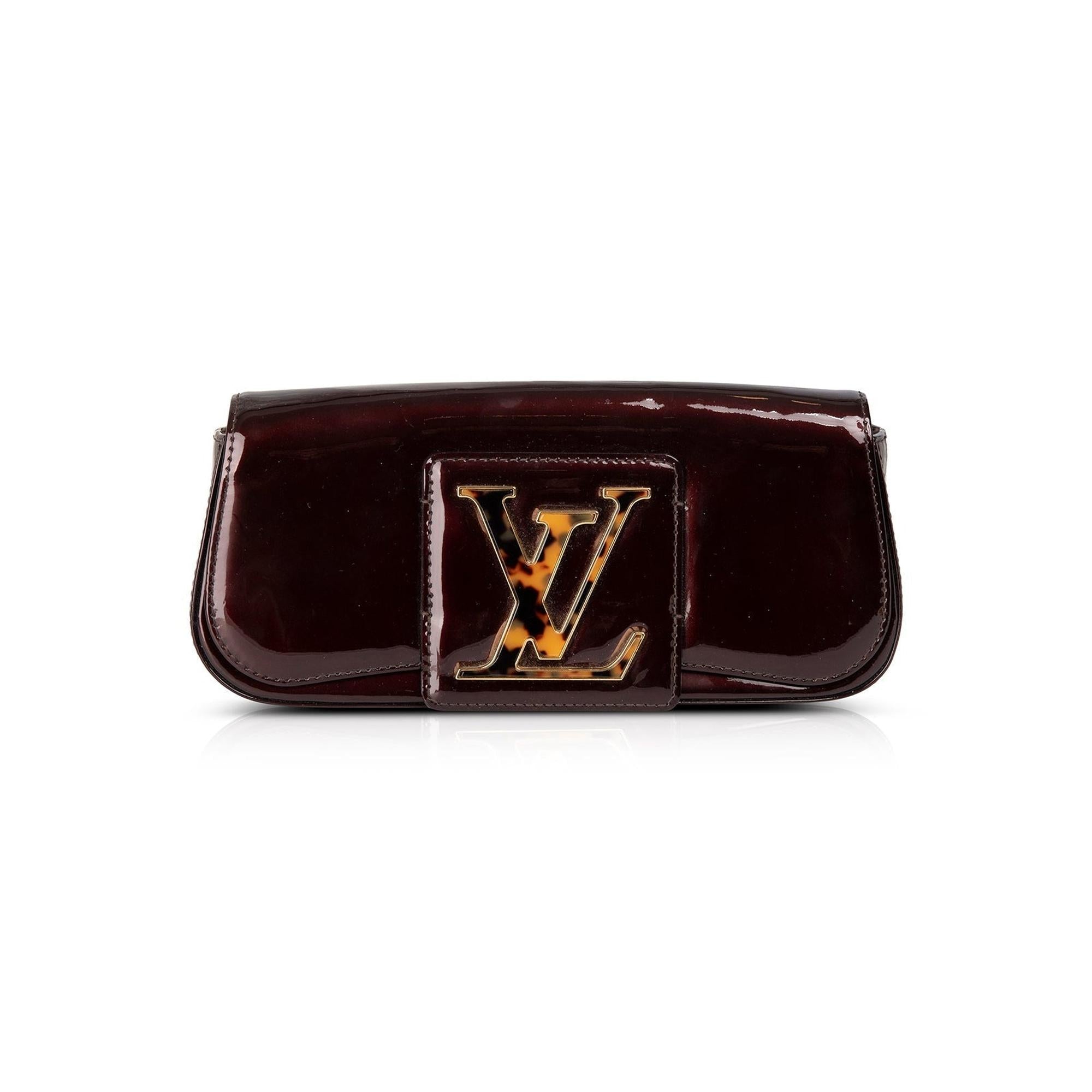 Louis Vuitton Vernis Leather Sobe Clutch
