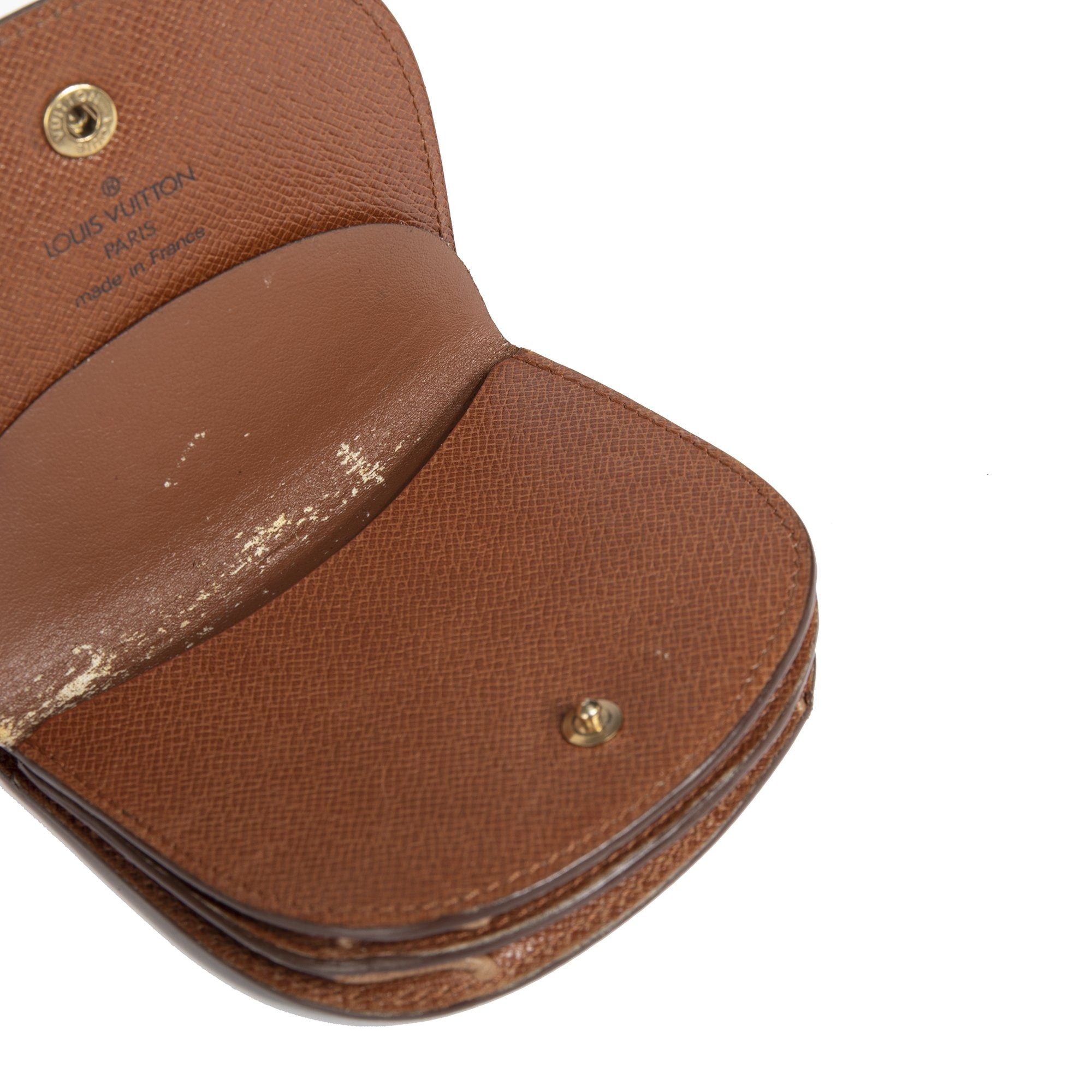 Louis Vuitton Vintage Monogram Coin Purse w/ Box