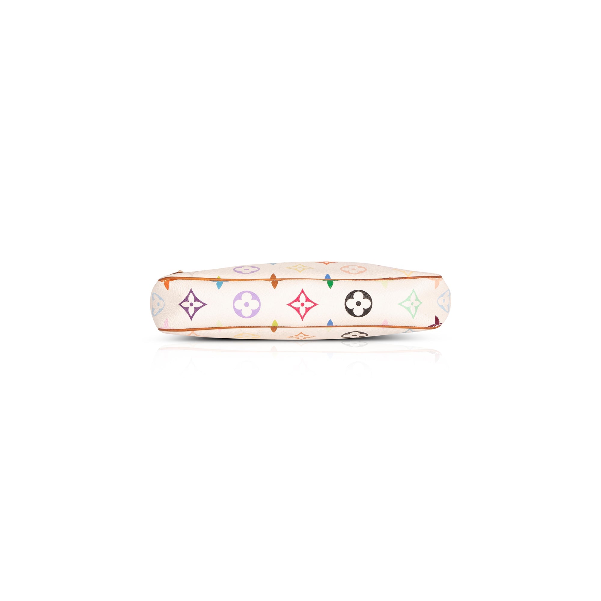 Louis Vuitton White Multicolore Pochette Accessories