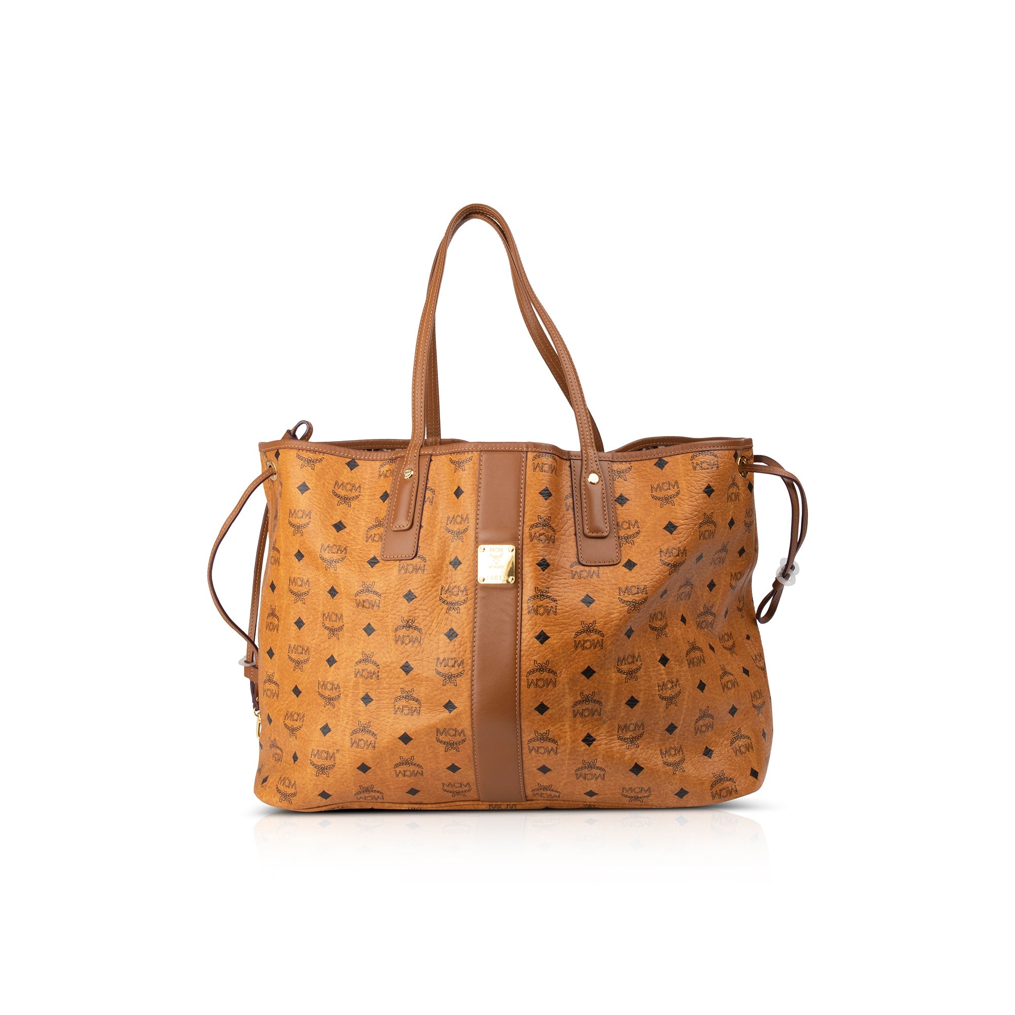 MCM Large Reversible Liz Shopper Tote w/ Pouch