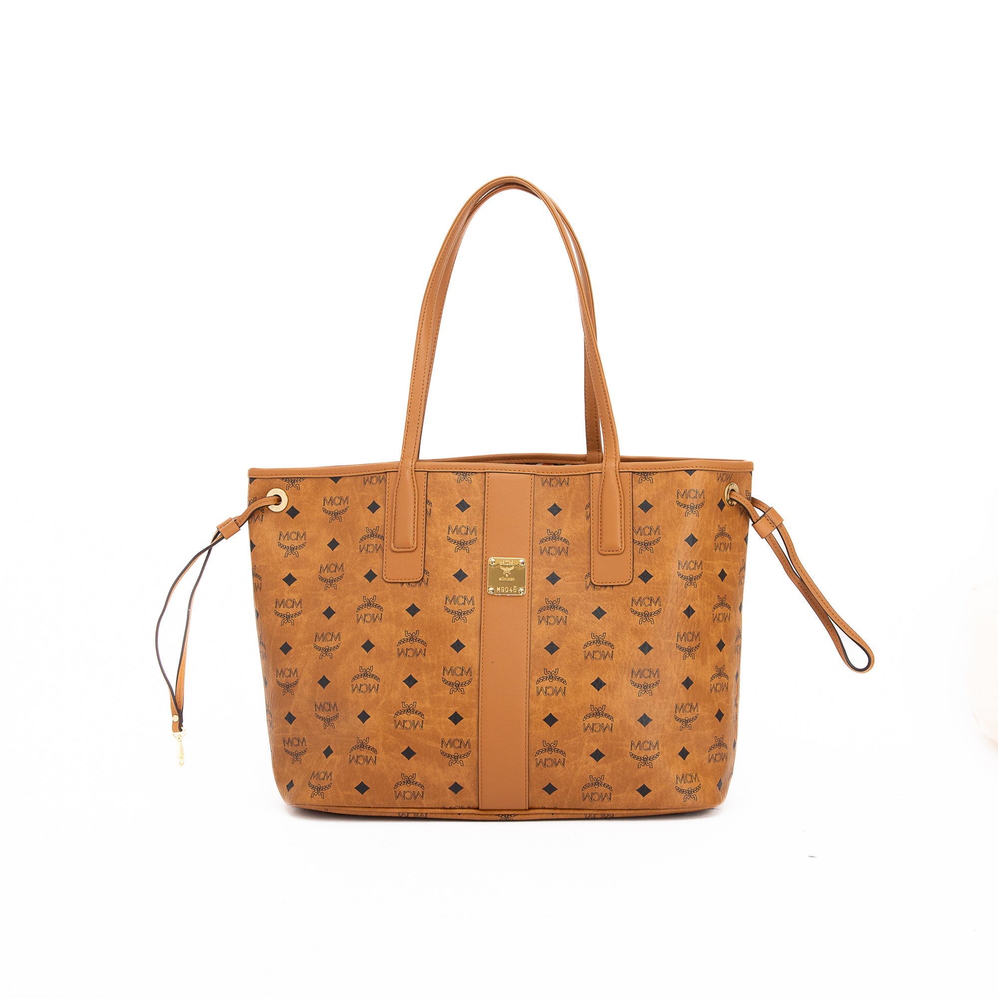 MCM Medium Reversible Liz Shopper Tote w/ Pouch