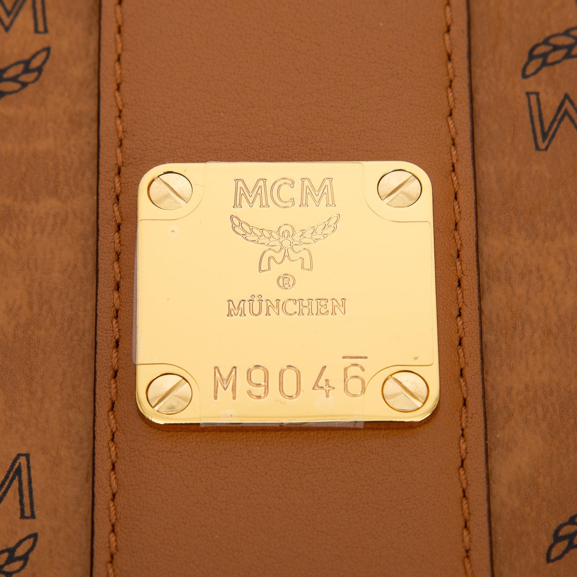 MCM Medium Reversible Liz Shopper Tote w/ Pouch