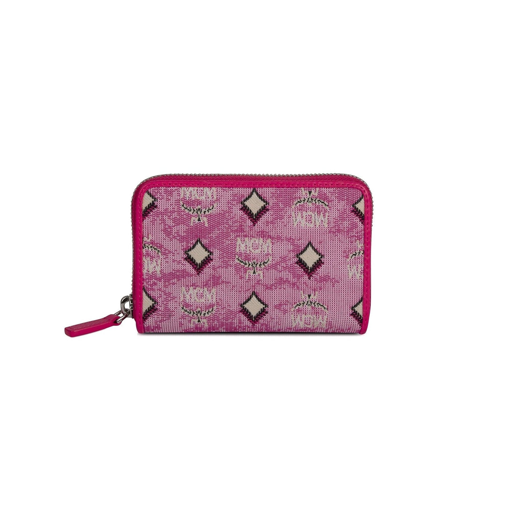 MCM Portuna Mini Zip Wallet