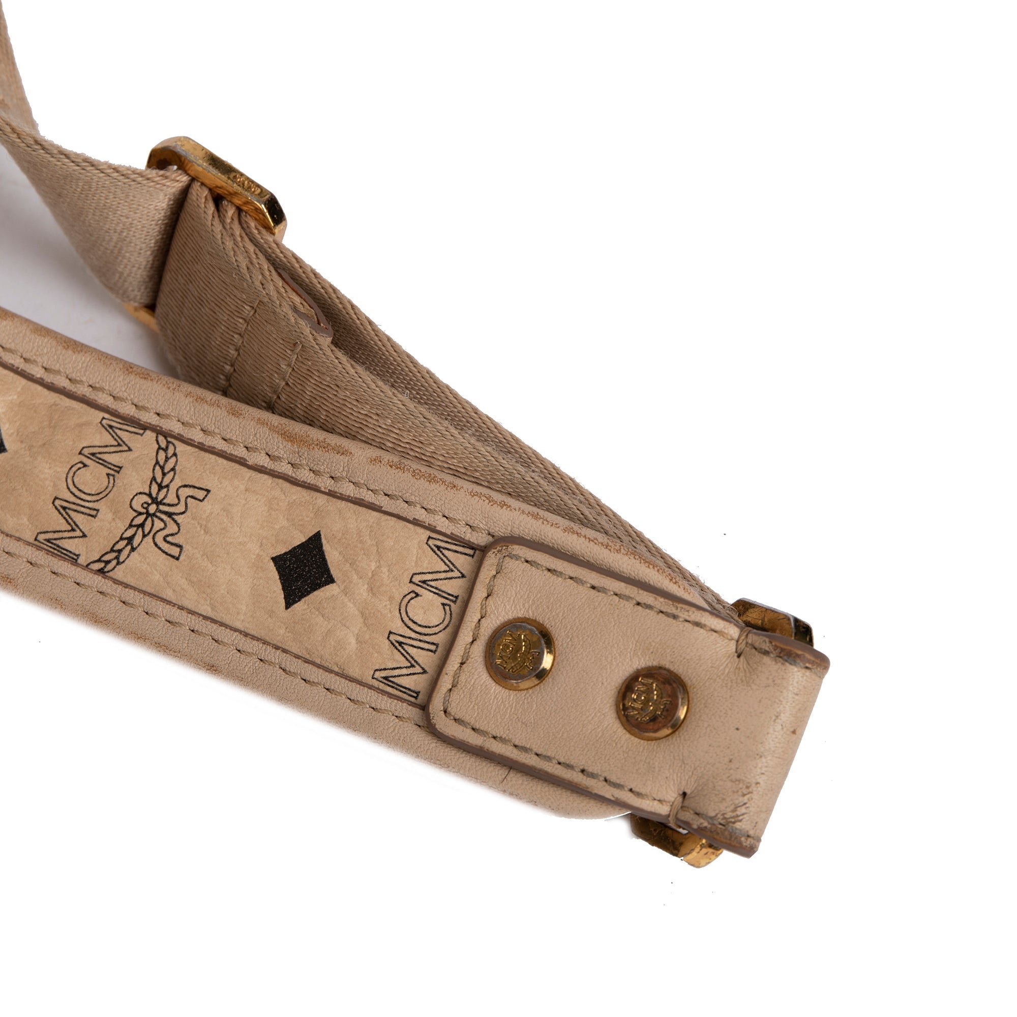 MCM Small Visetos Studded Stark Backpack