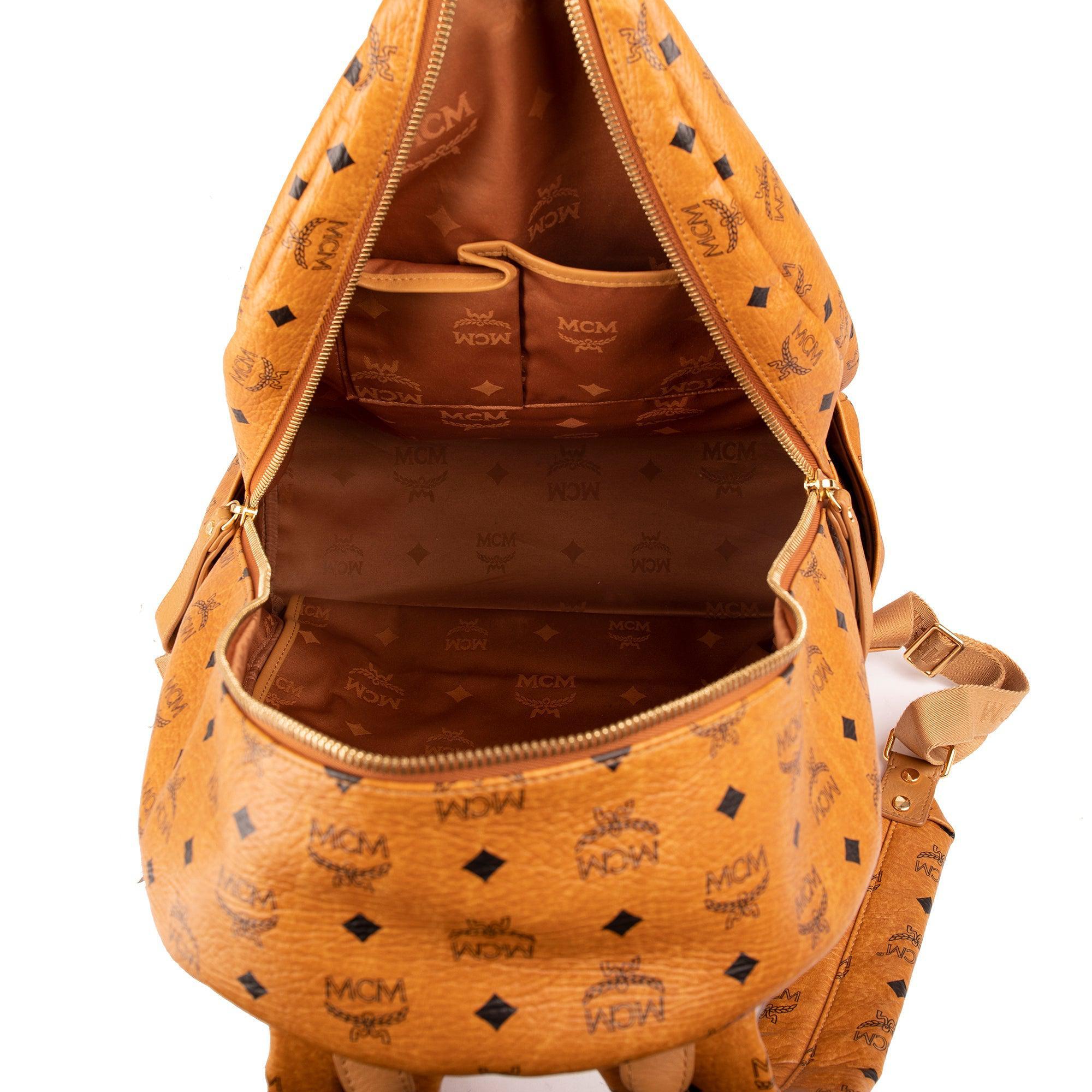 MCM Visetos Stark Classic Backpack