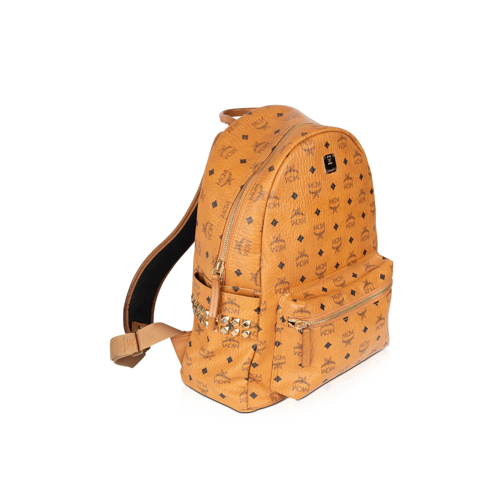 MCM Visetos Stark Side Studs Backpack