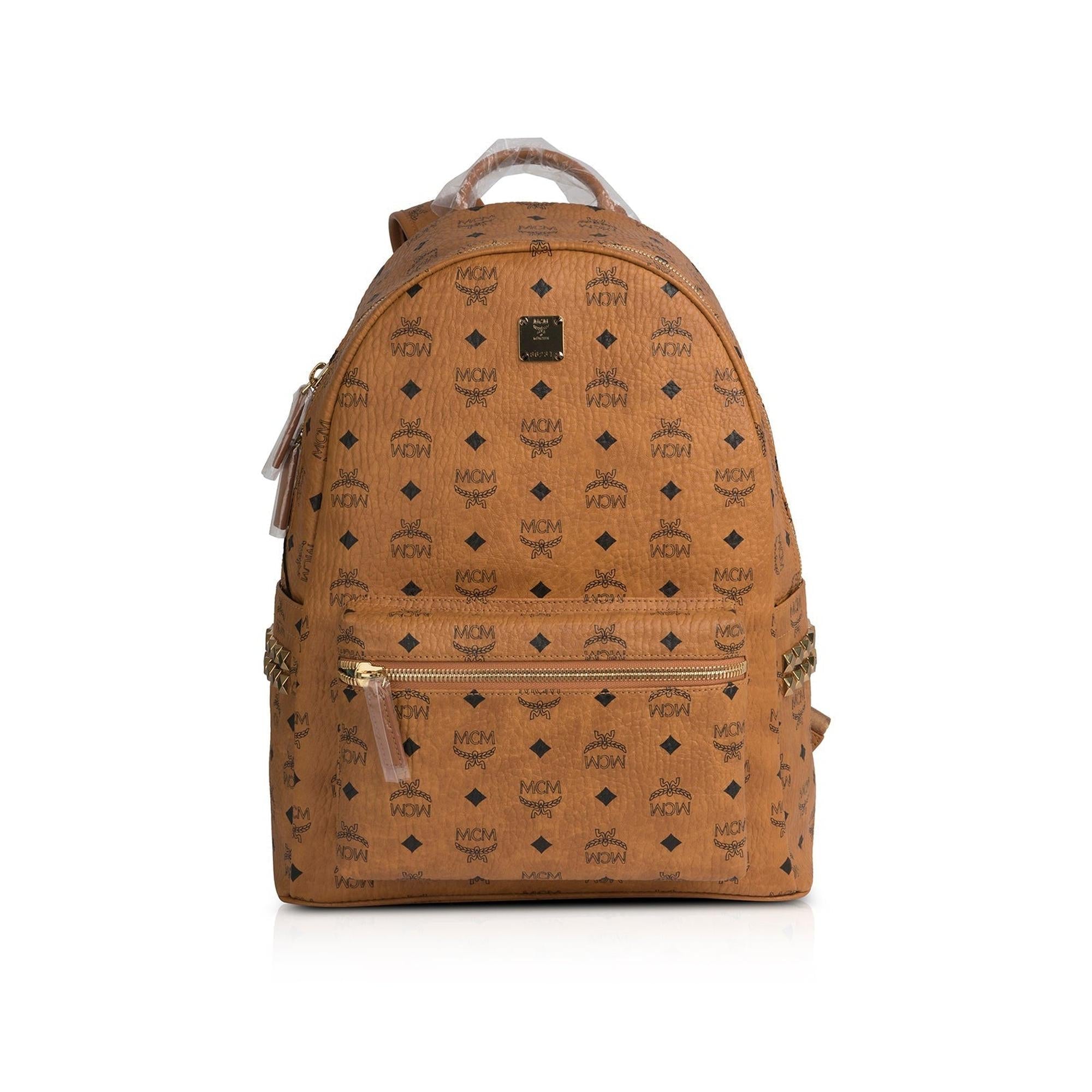 MCM Visetos Stark Side Studs Backpack