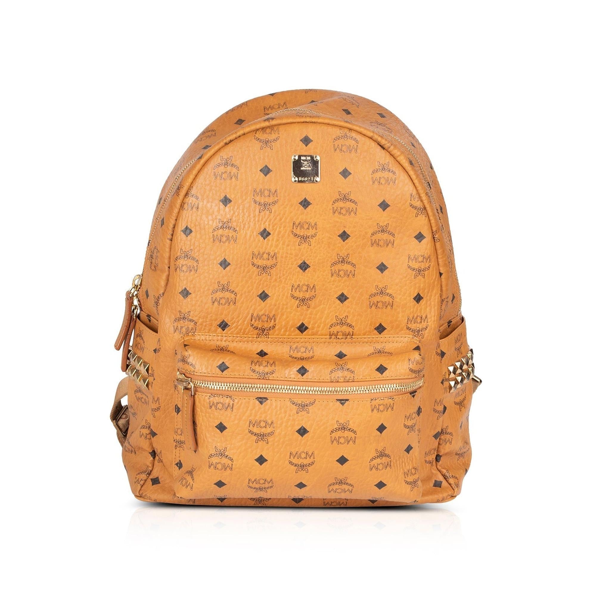 MCM Visetos Stark Side Studs Backpack