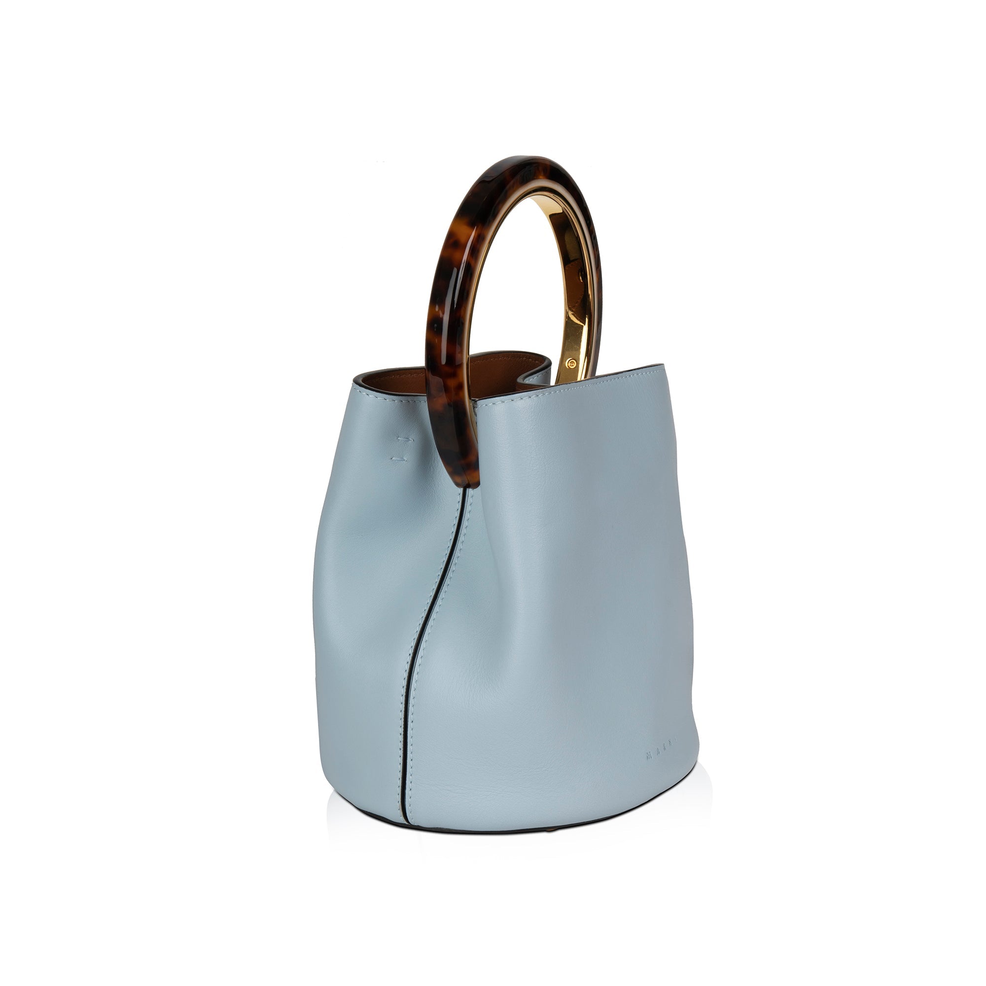 Marni Pannier Top Handle Bag w/ Strap