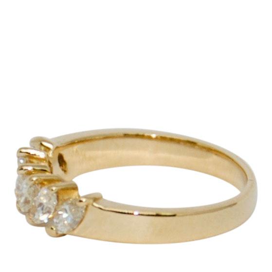 Marquise Cut Diamond Band Ring