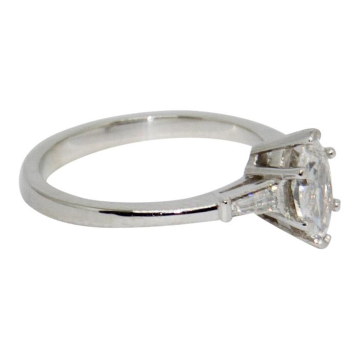 Marquise Diamond Engagement Ring