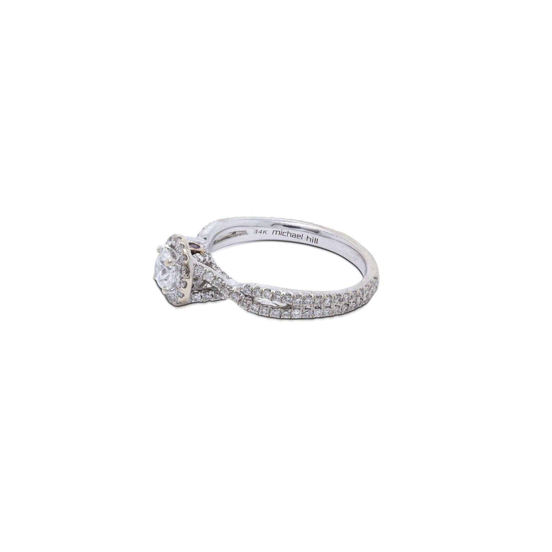 Michael Hill Halo Design Diamond Engagement Ring
