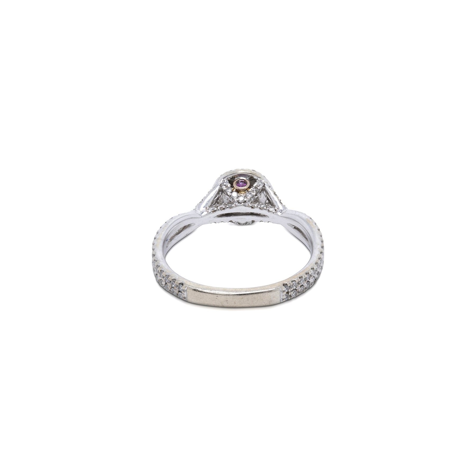 Michael Hill Halo Design Diamond Engagement Ring