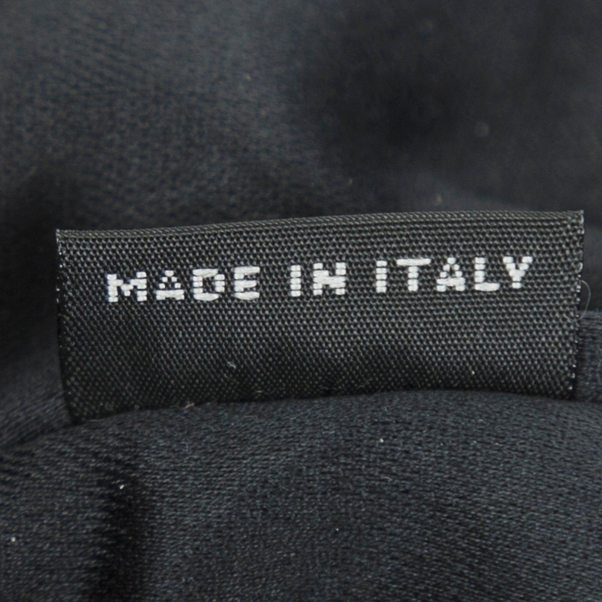 Miu Miu Black Velvet Crystal Flap Shoulder Bag