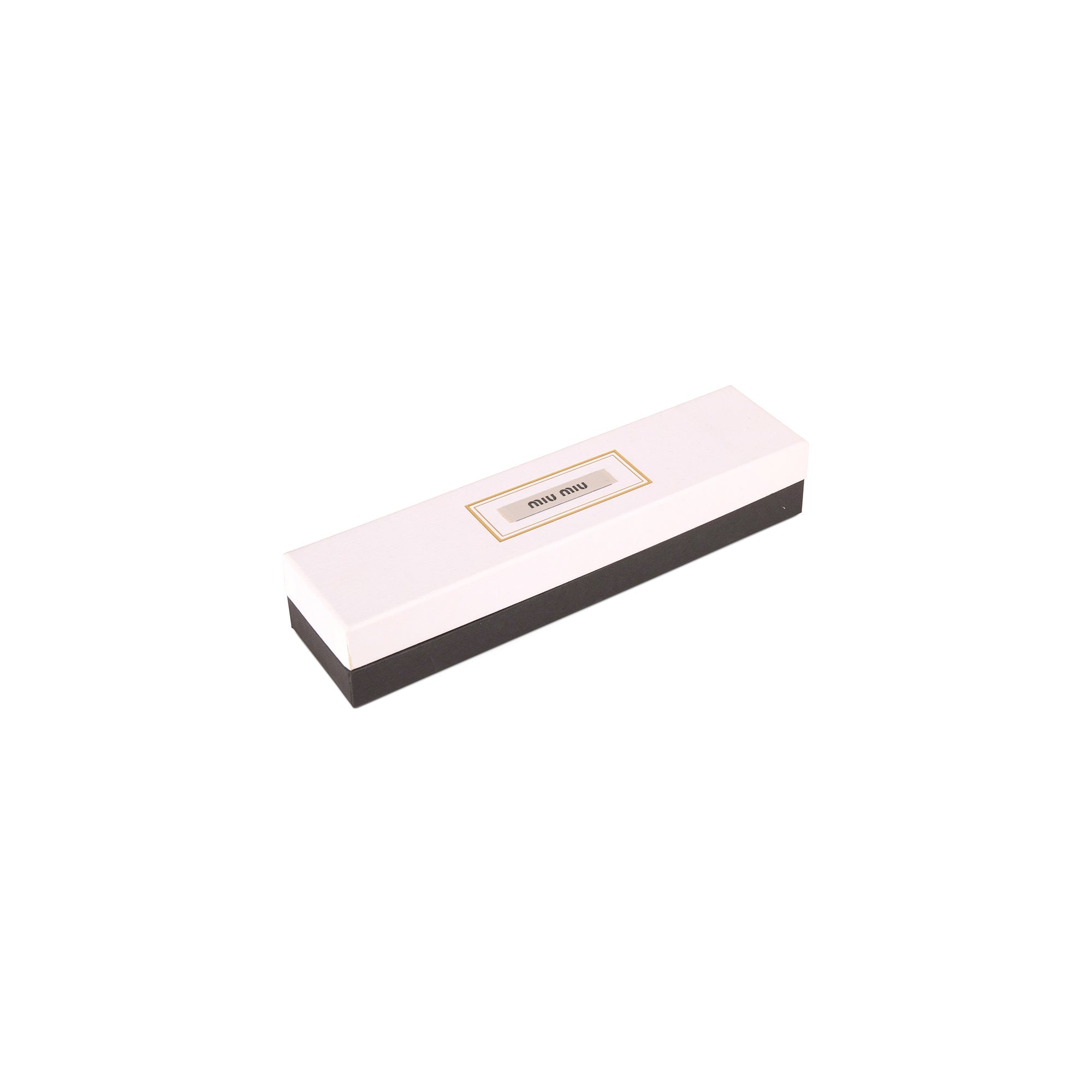 Miu Miu Crystal Rebels Flower Link Bracelet w/ Box