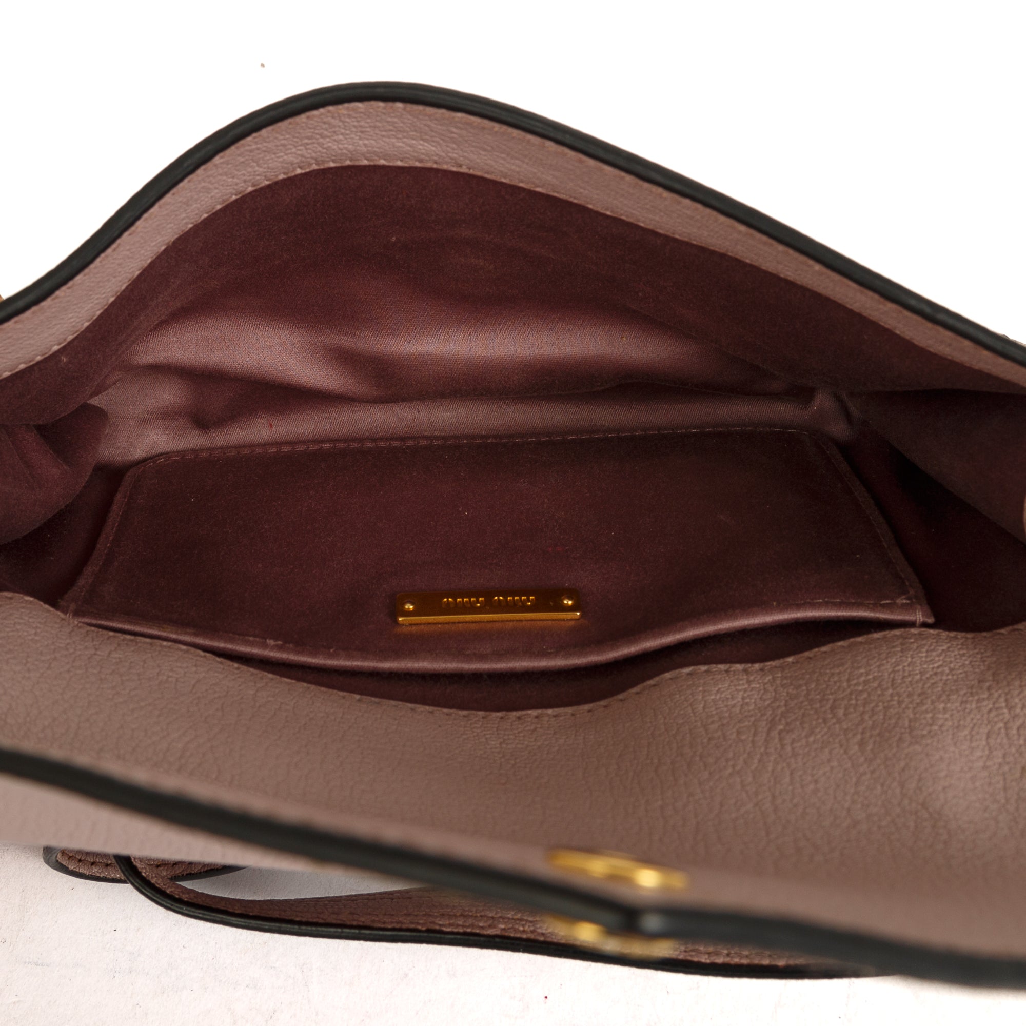 Miu Miu Madras Envelope Shoulder Bag w/ Authenticity Card