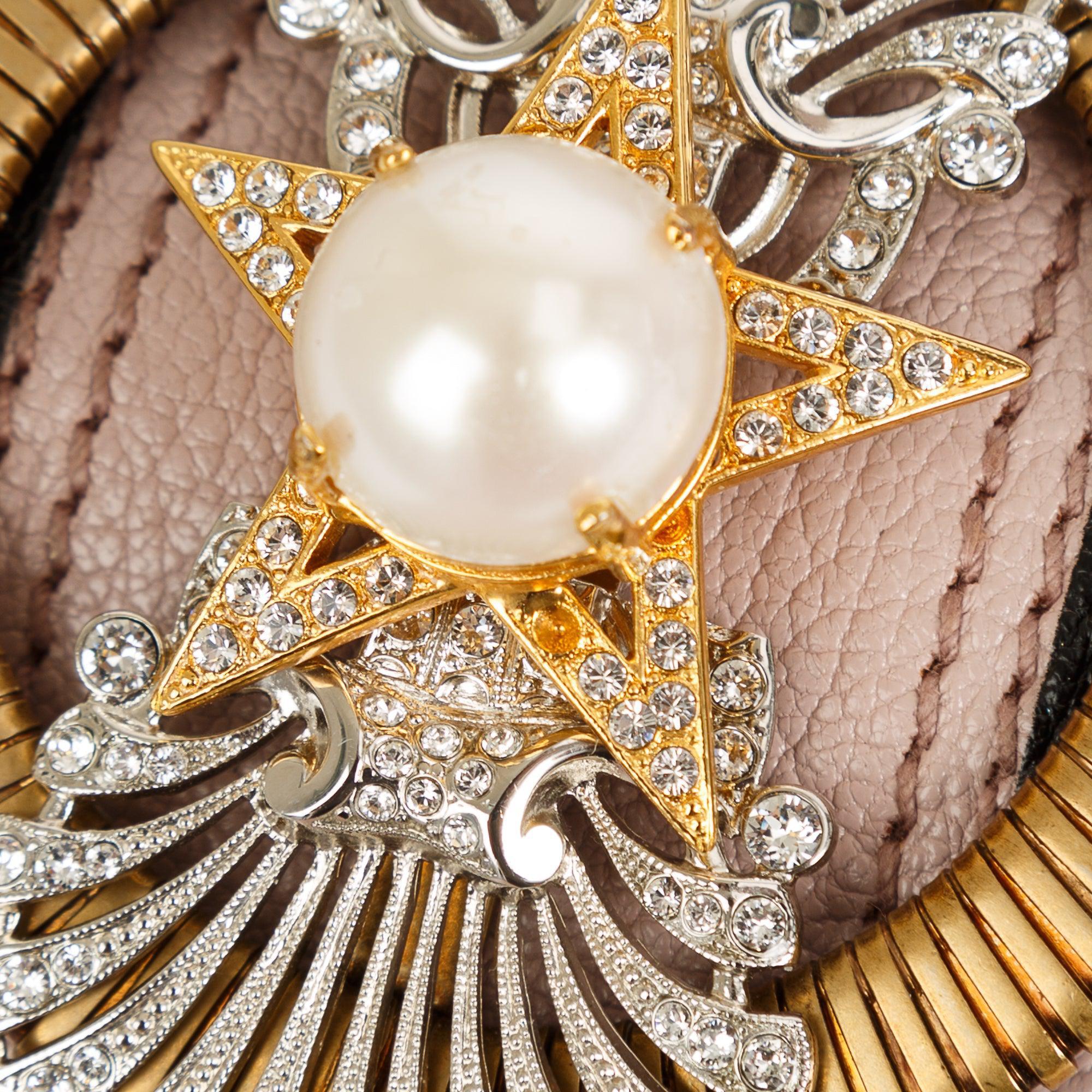 Miu Miu Madras Envelope Shoulder Bag w/ Authenticity Card