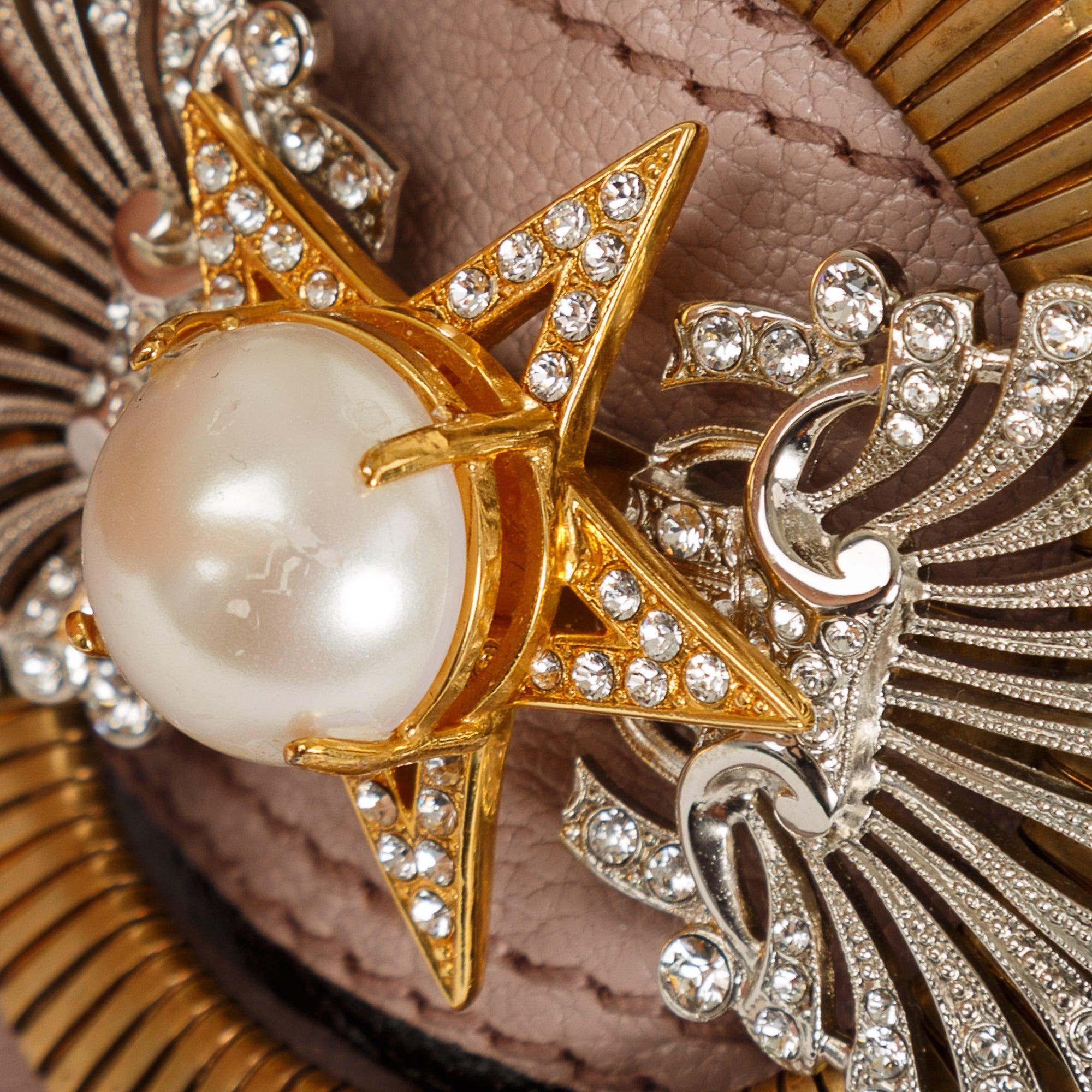 Miu Miu Madras Envelope Shoulder Bag w/ Authenticity Card