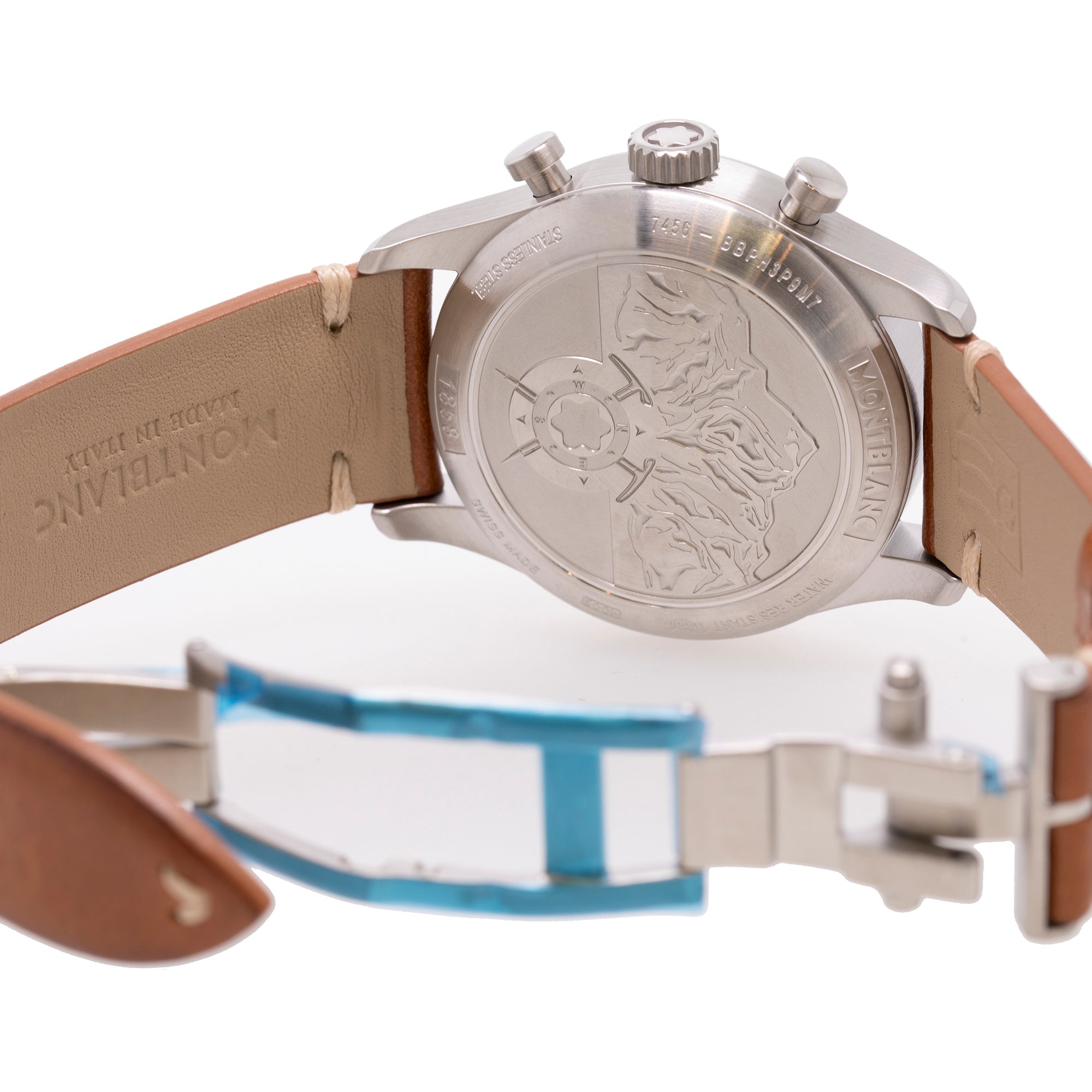 Montblanc 1858 Automatic Chronograph Watch w/ Box & Papers