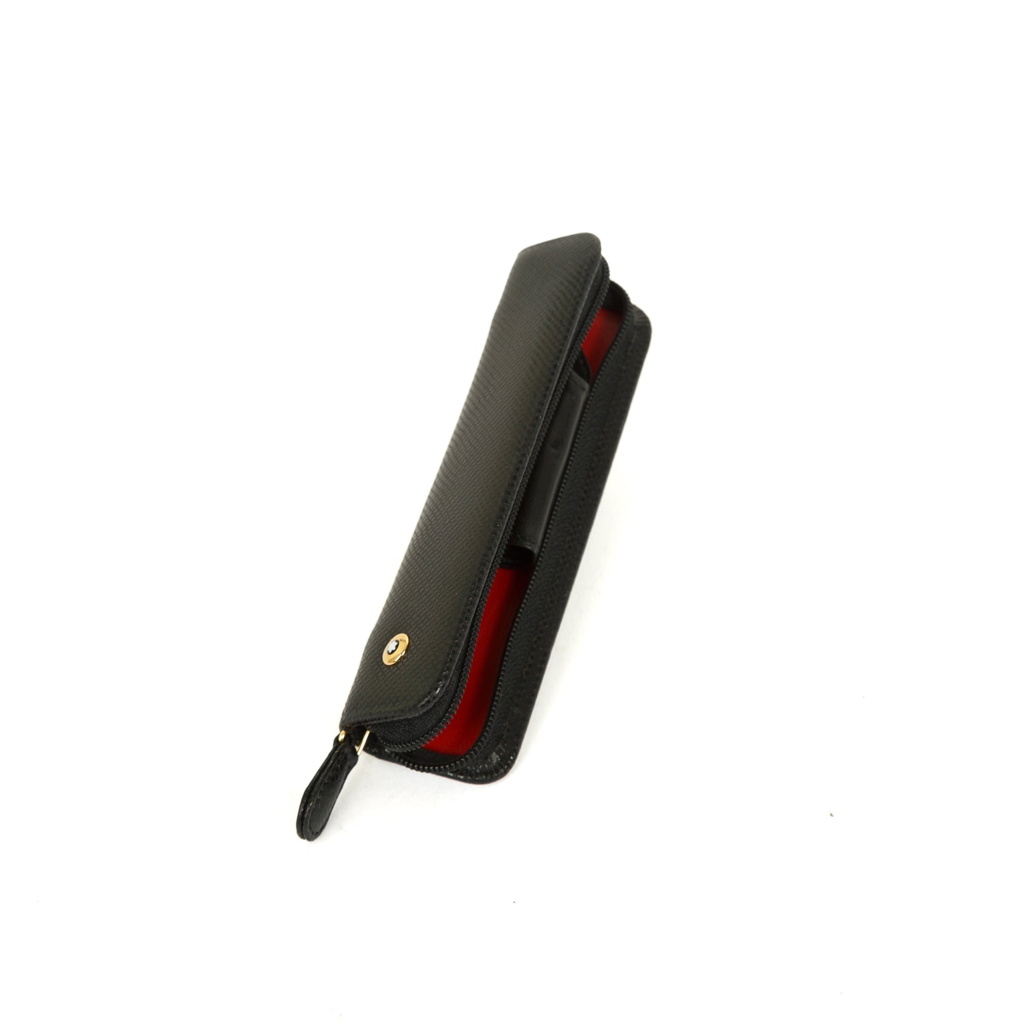 Montblanc Boheme Rouge Ballpoint Pen w/ Leather Zip Case