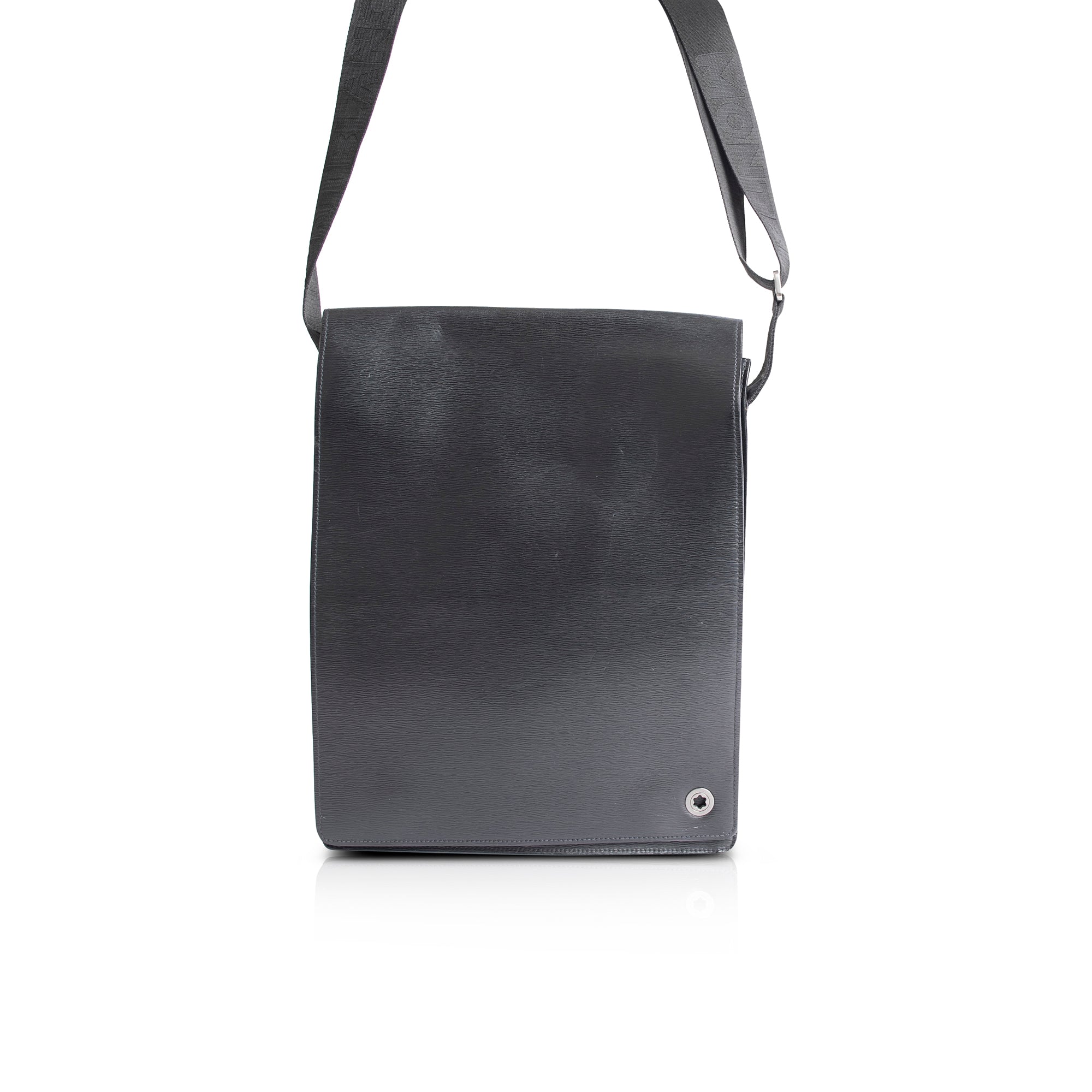 Montblanc Leather Messenger Bag
