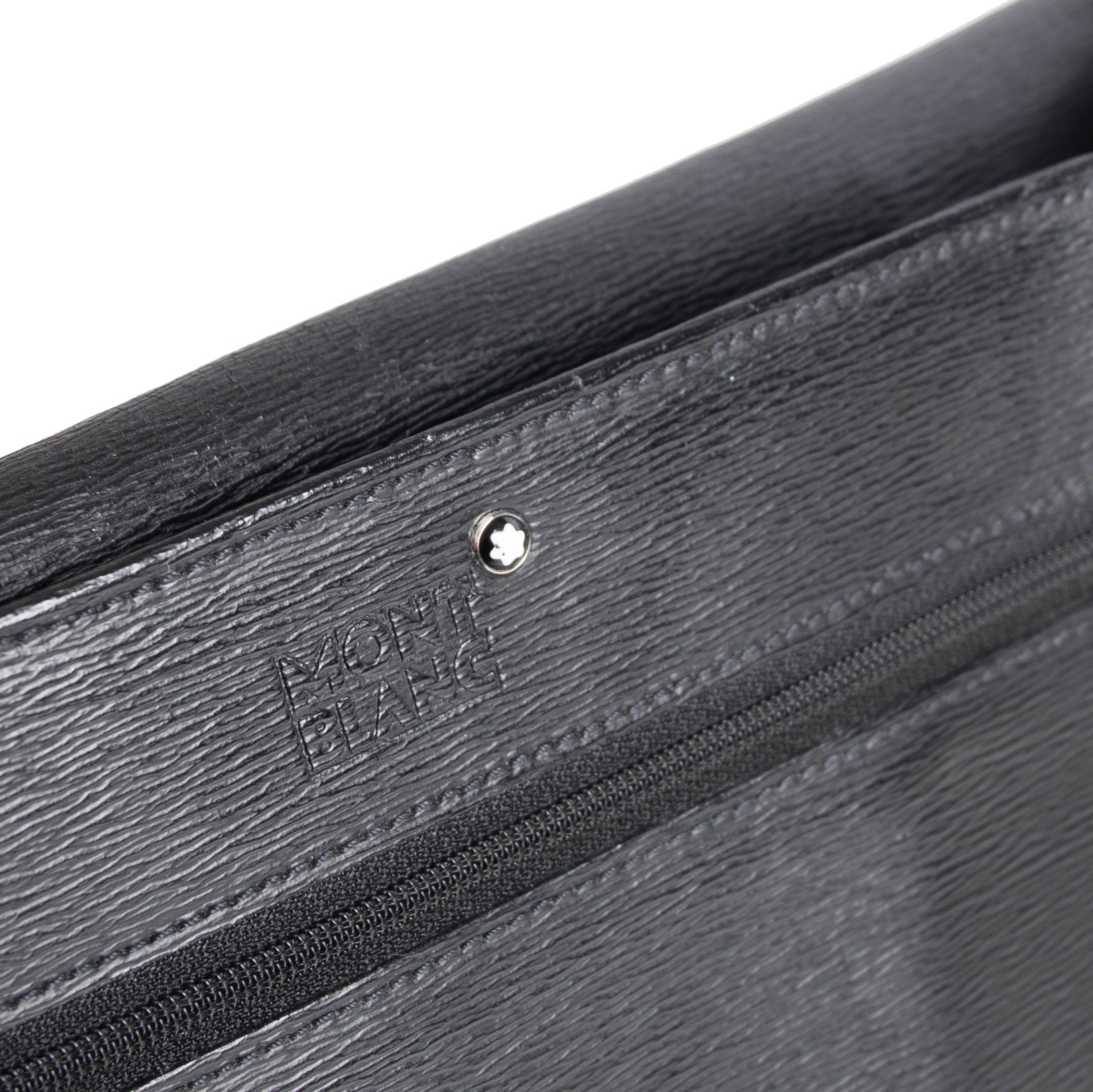 Montblanc Leather Messenger Bag