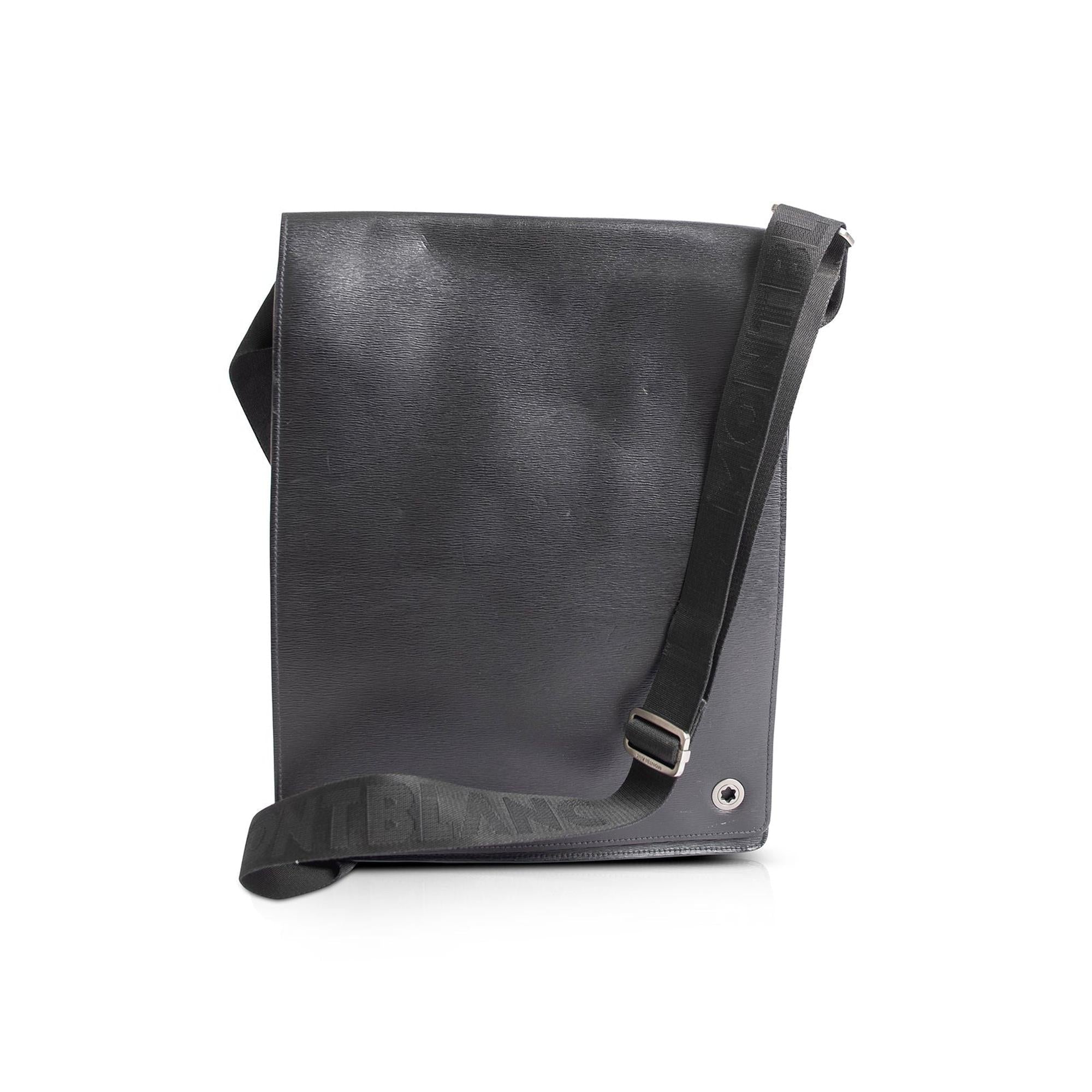 Montblanc Leather Messenger Bag
