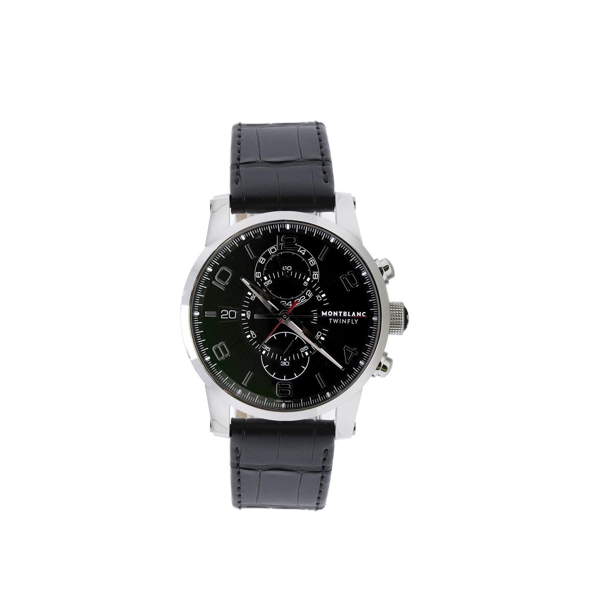 Montblanc Timewalker Twinfly Chronograph Automatic Watch w/ Box