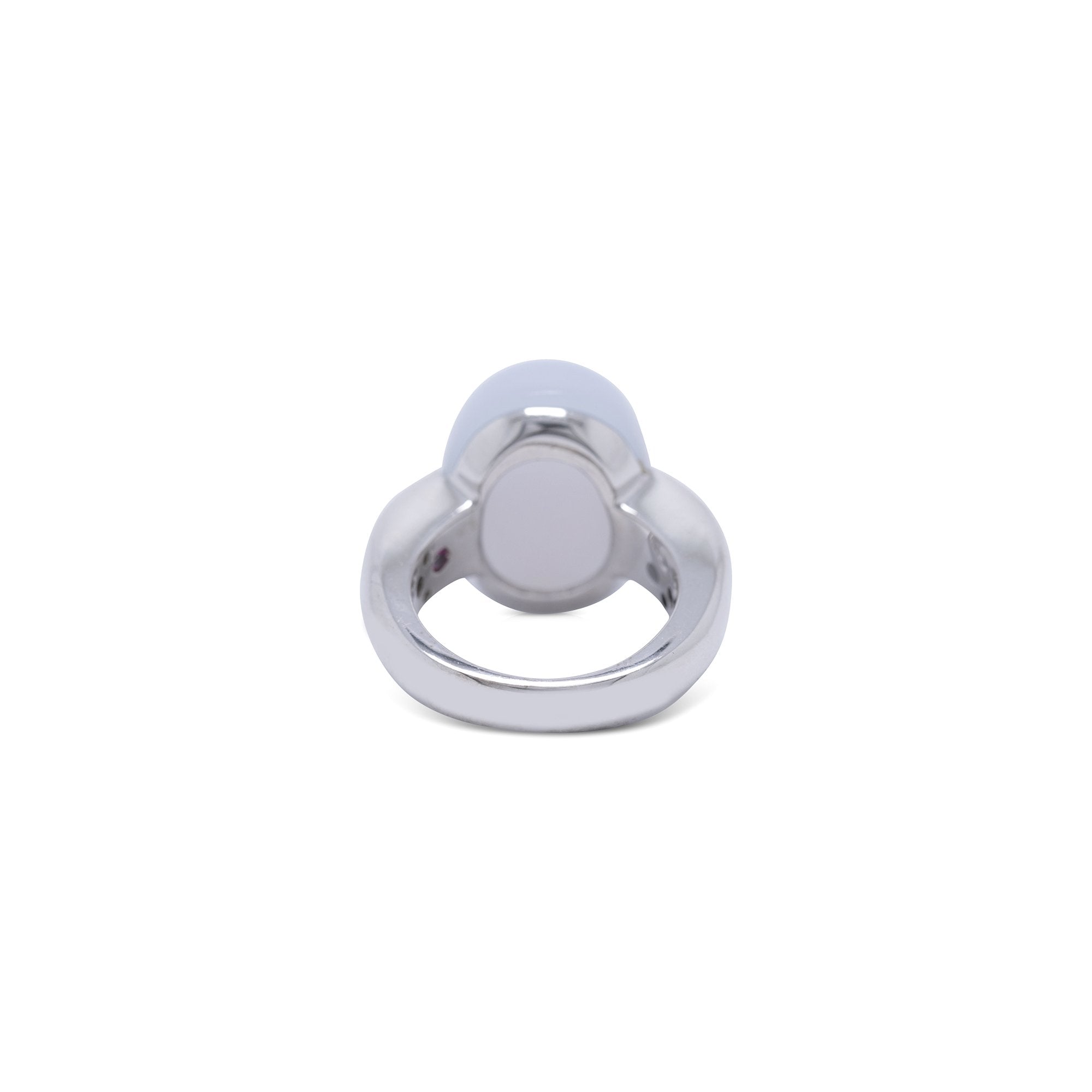 Moonstone & Diamond Ring