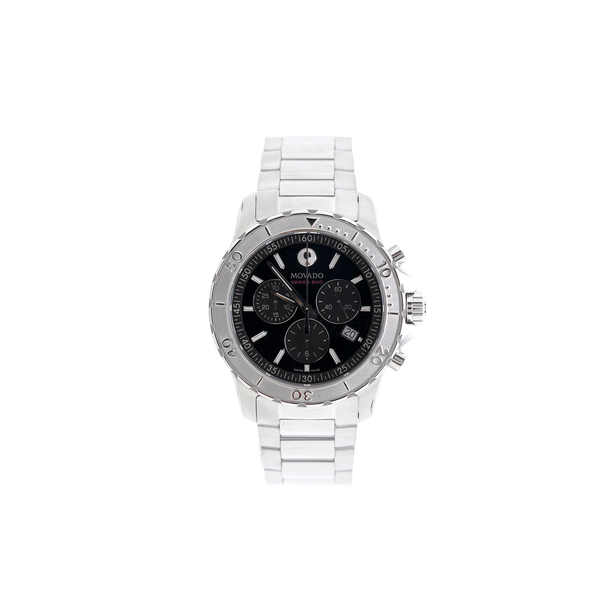 Movado Series 800 Chronograph Watch w/ Box