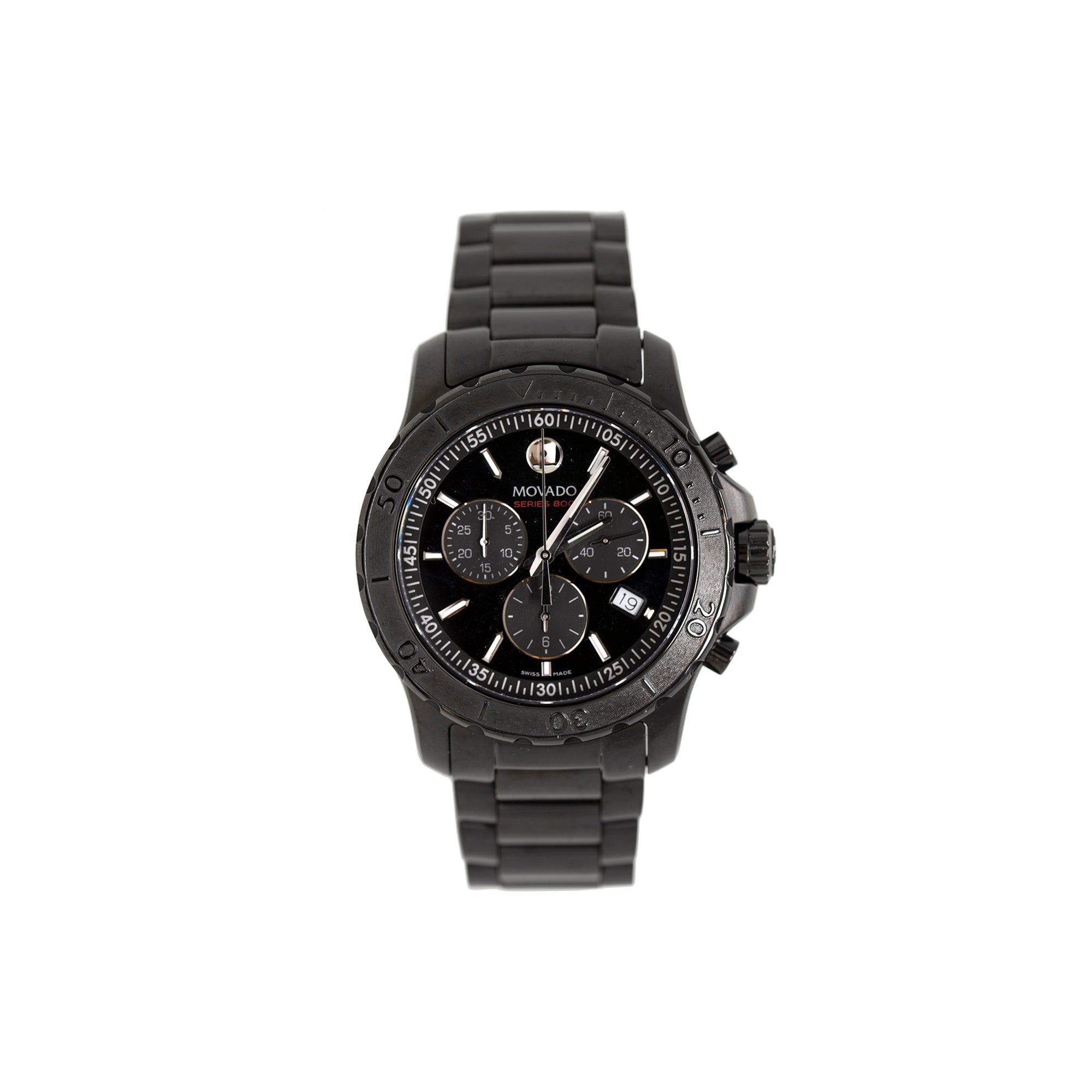 Movado Series 800 Chronograph Watch w/ Box
