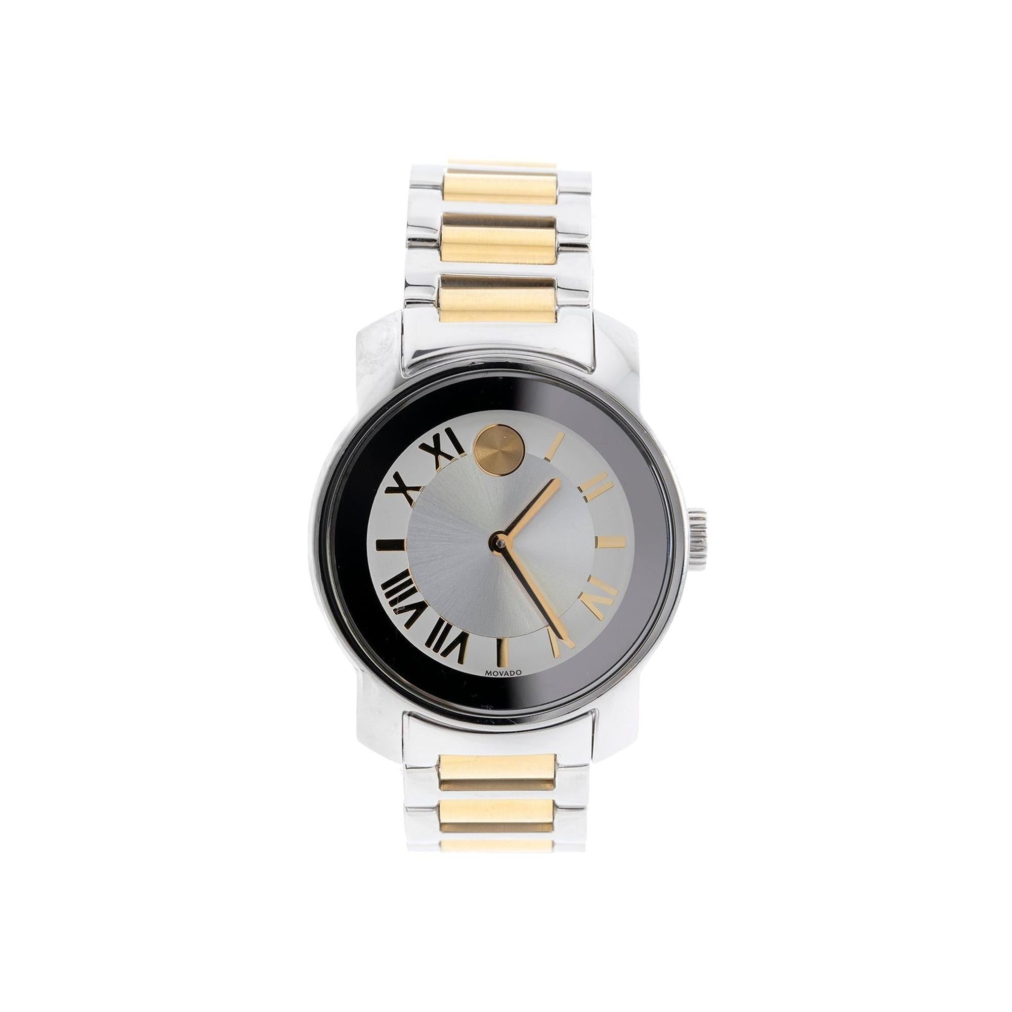 Movado Two-Tone Bold Luxe Watch
