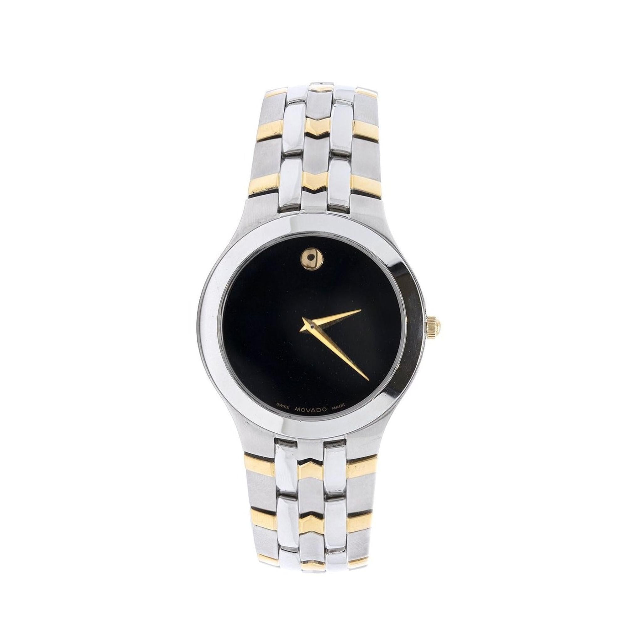 Movado Two-Tone Museum Watch