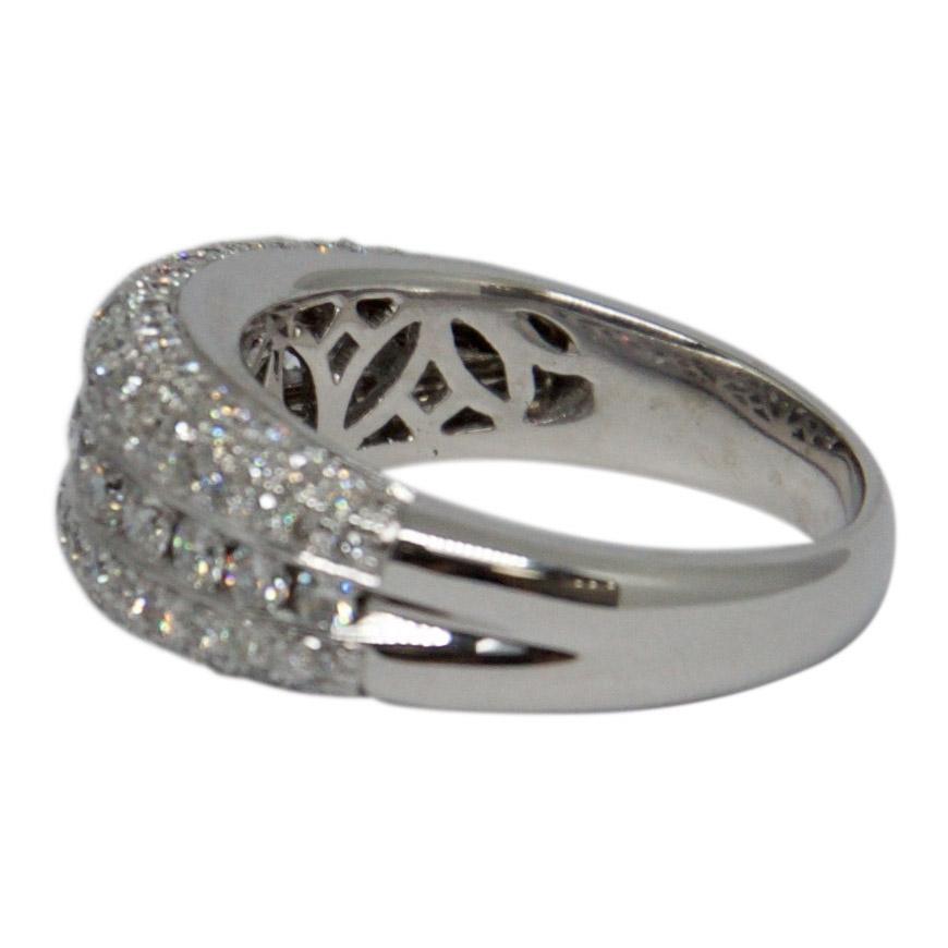 Multi-Row Diamond Ring