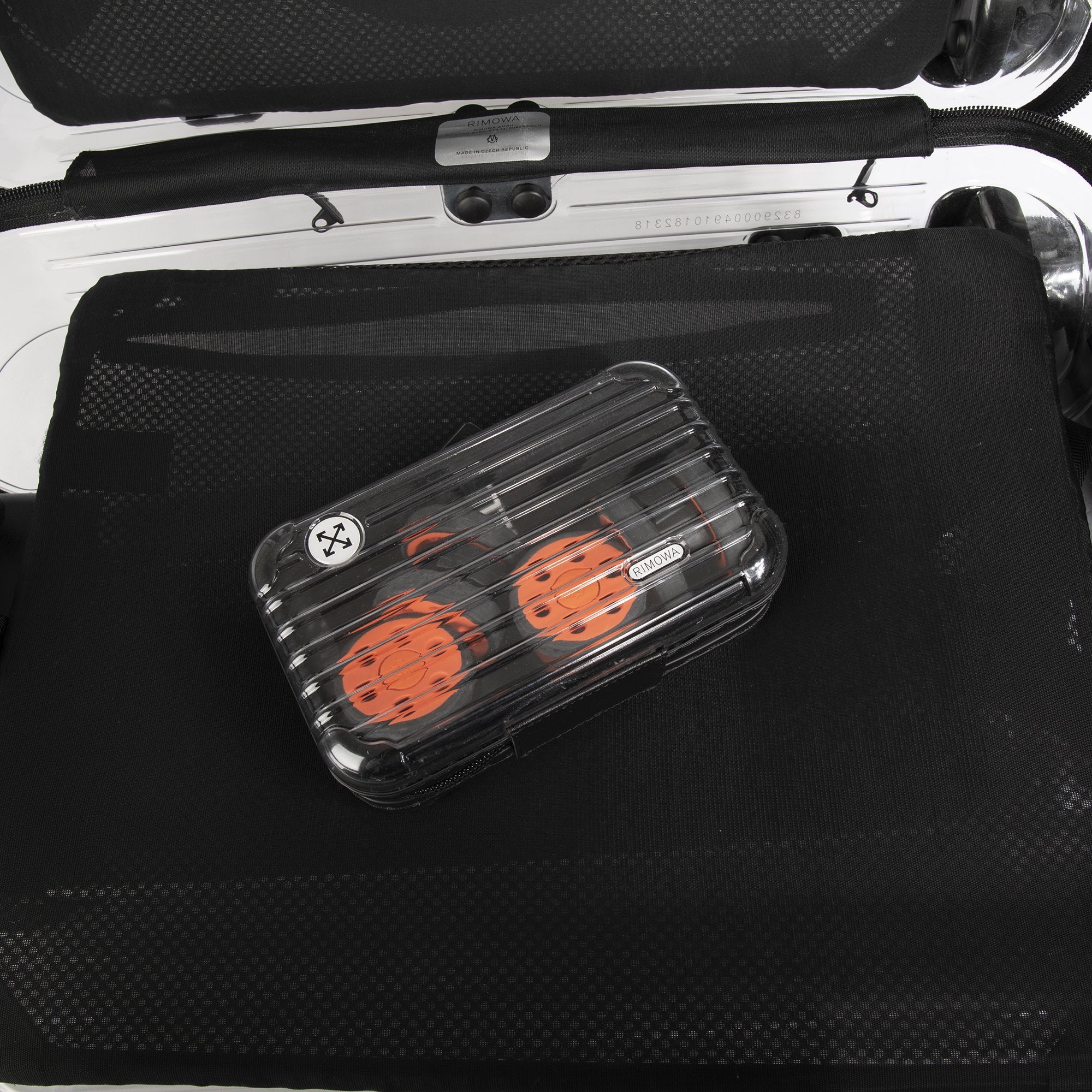 OFF-WHITE X RIMOWA 2018 Limited Edition Virgil Abloh See Through Luggage
