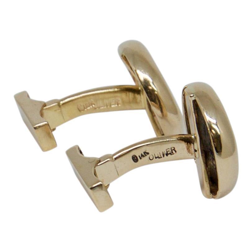 Oliver Estate Coin Cufflinks