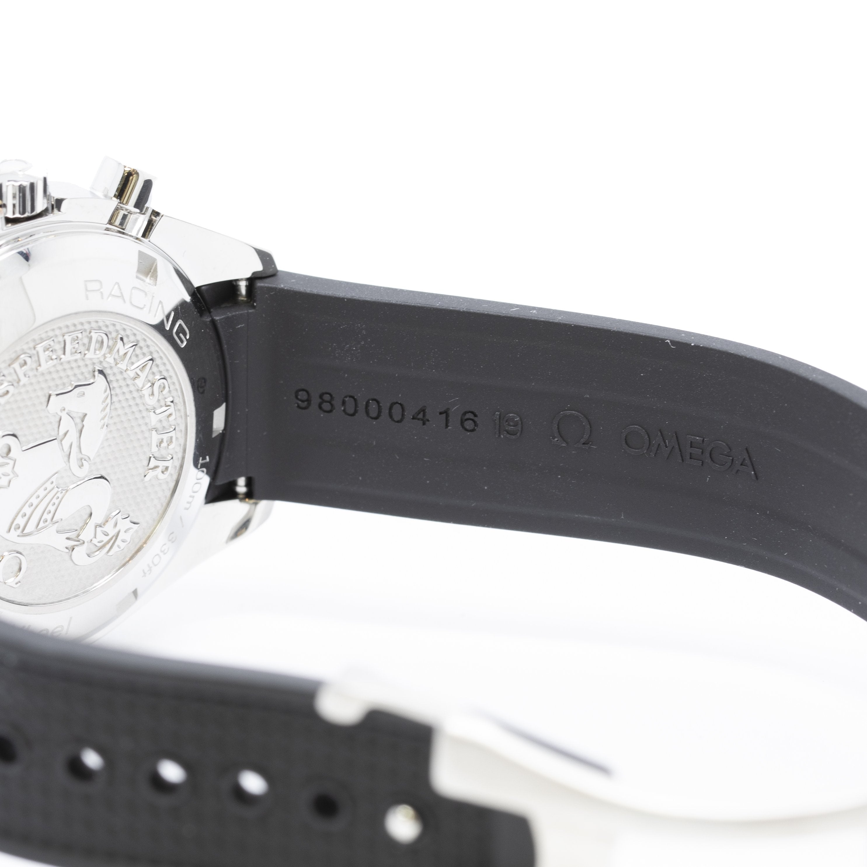 Omega Racing Speedmaster Coaxial Chronograph Watch w/ Box