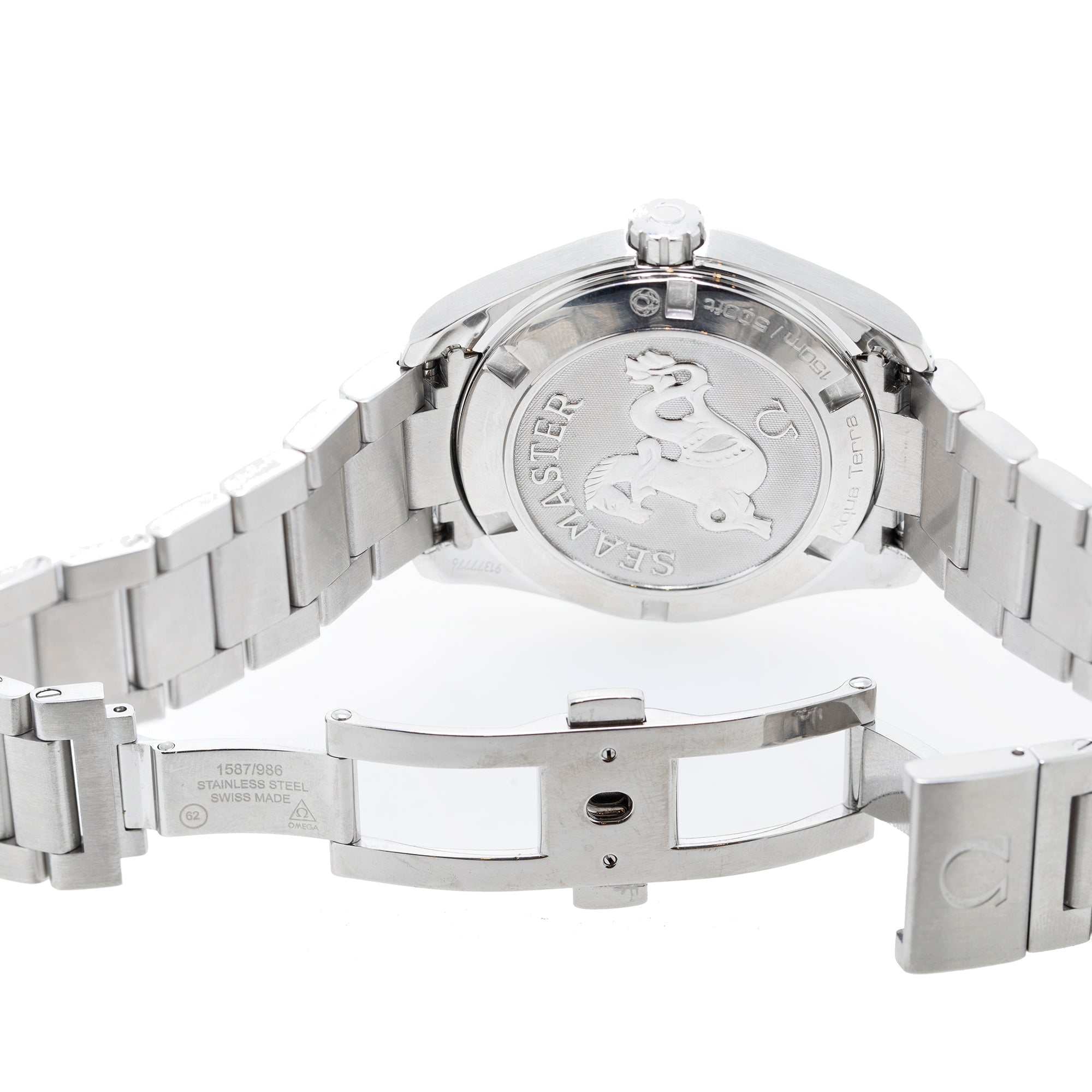 Omega Seamaster Aqua Terra Master 38.5 mm Quartz Watch w/ Box