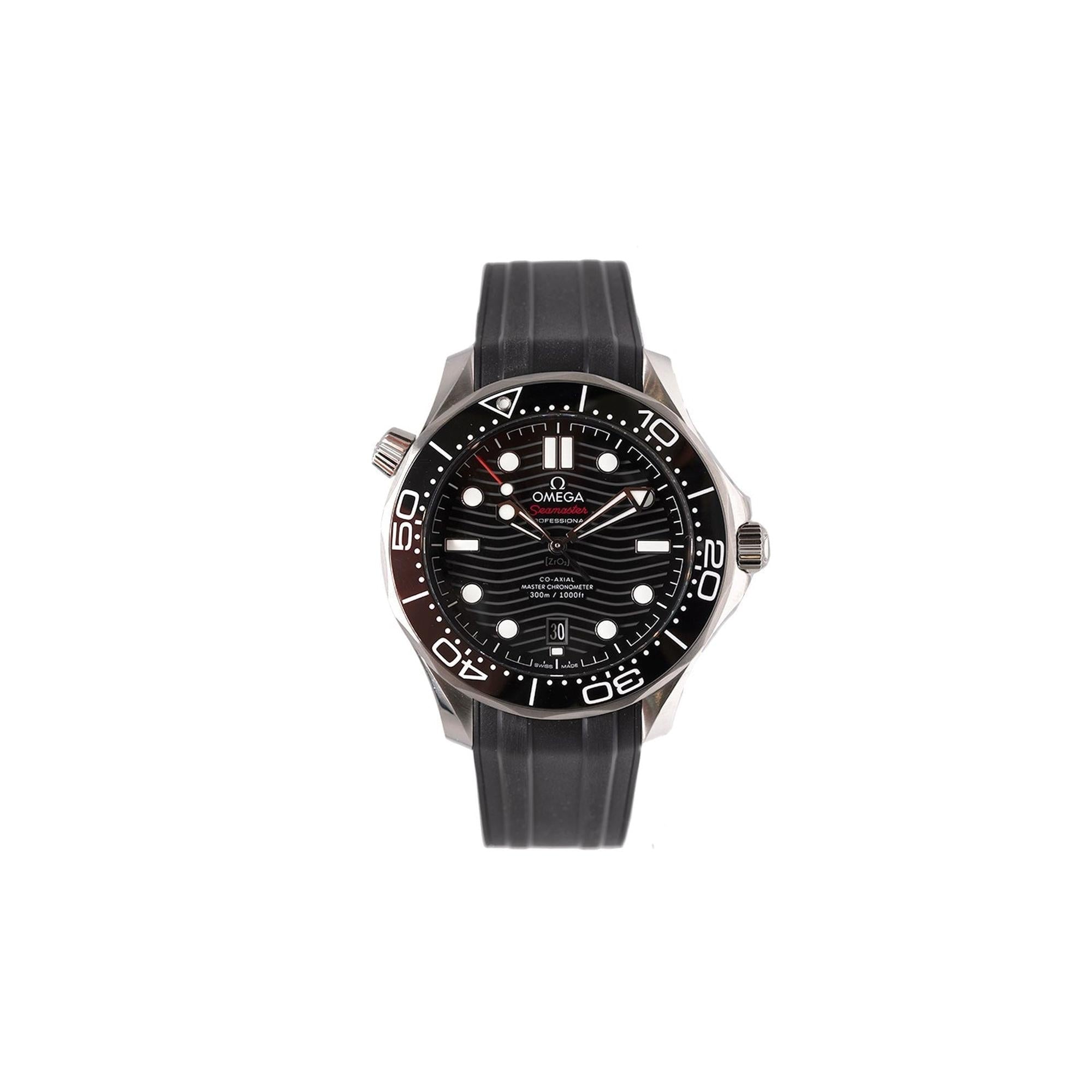 Omega Seamaster Diver 300M Co-Axial Master Chronometer 42 mm Watch w/ Box