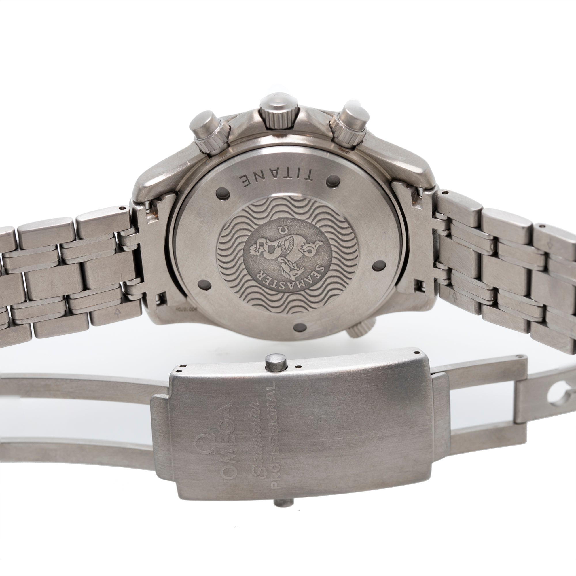 Omega Titanium Seamaster Chronograph Automatic Watch